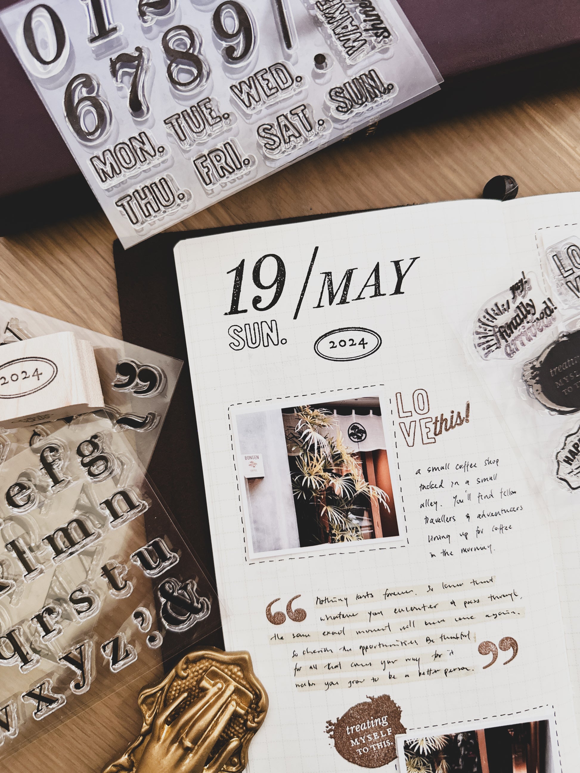 Blinks of Life - Classic Alphabet Clear Stamp