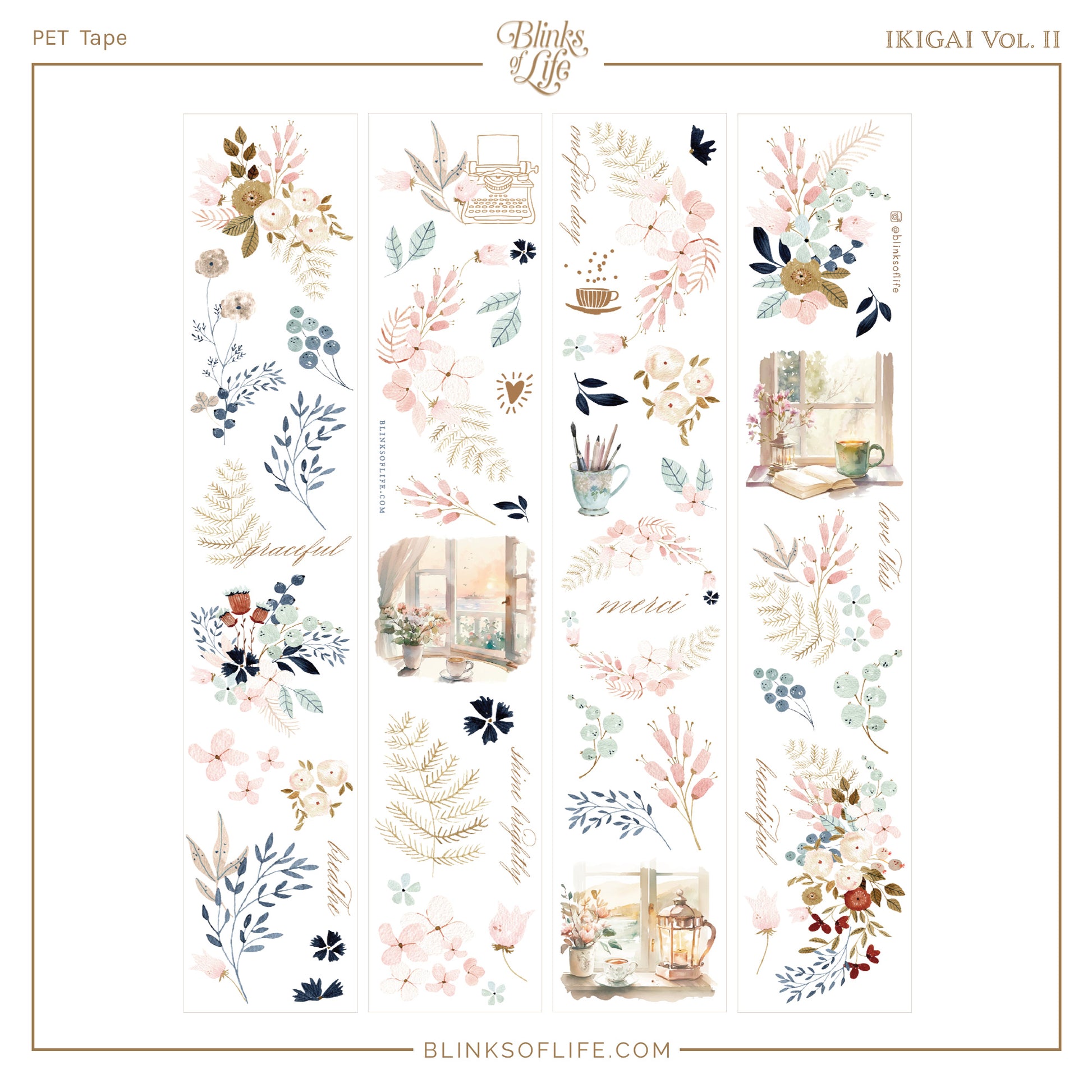 Blinks of Life - BOL - PET Tape IKIGAI Vol. 2