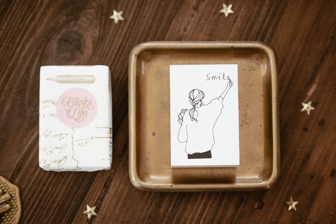 Blinks of Life - Rubber Stamp - Smile