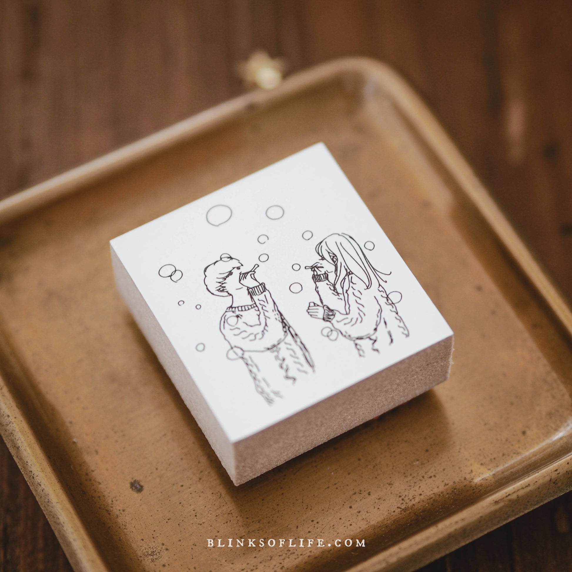 Blinks of Life - A Winter Tale - Rubber Stamp Collection