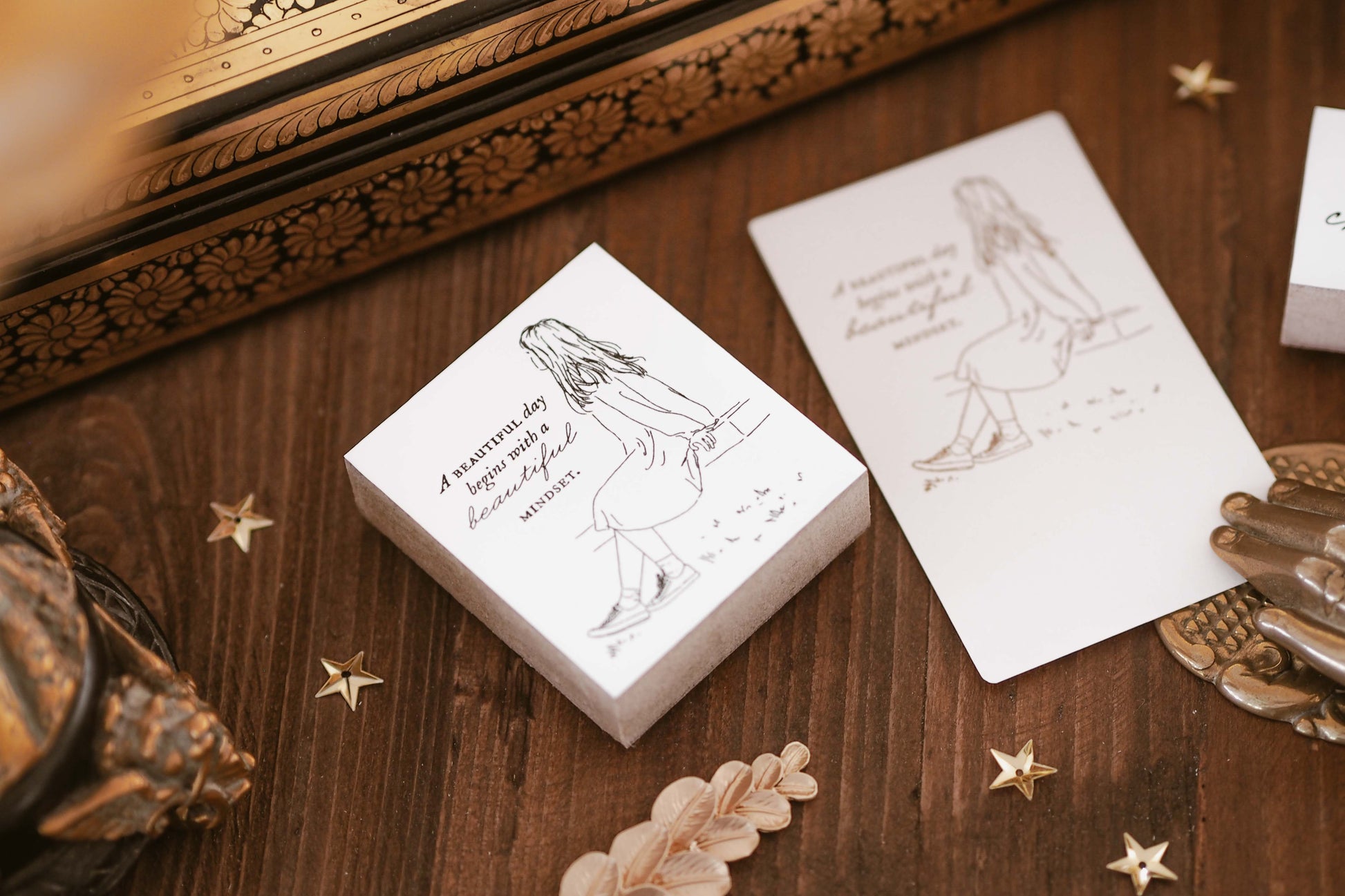 Blinks of Life - Rubber Stamp - A Beautiful Day Begins