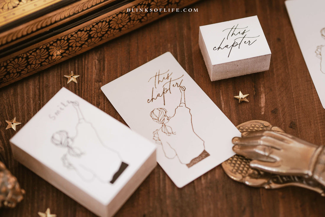 Blinks of Life - Rubber Stamp - This Chapter