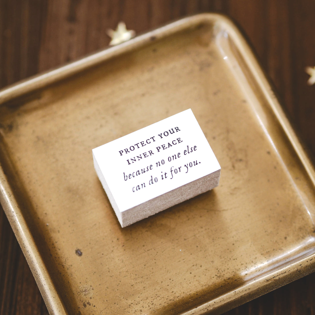 Blinks of Life - Protect Your Inner Peace - Rubber Stamp Collection