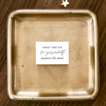 What You Say to Yourself