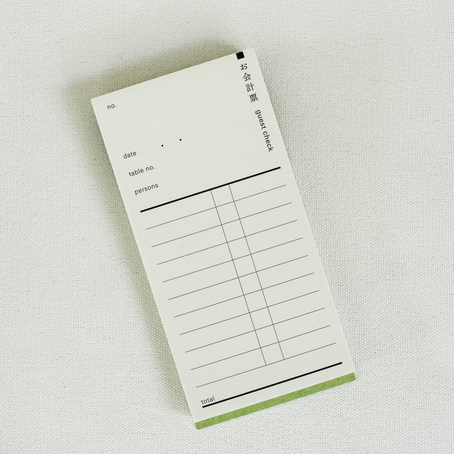 Classiky Guest Check Book