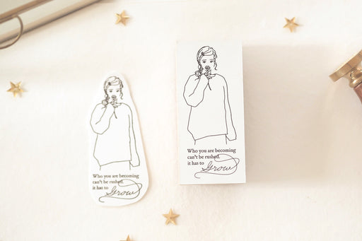 Blinks of Life - Take Time to Grow - Rubber Stamp Story Collection
