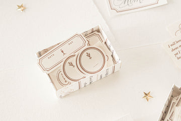 Blinks of Life - Classic Daily Labels - Classic Brown
