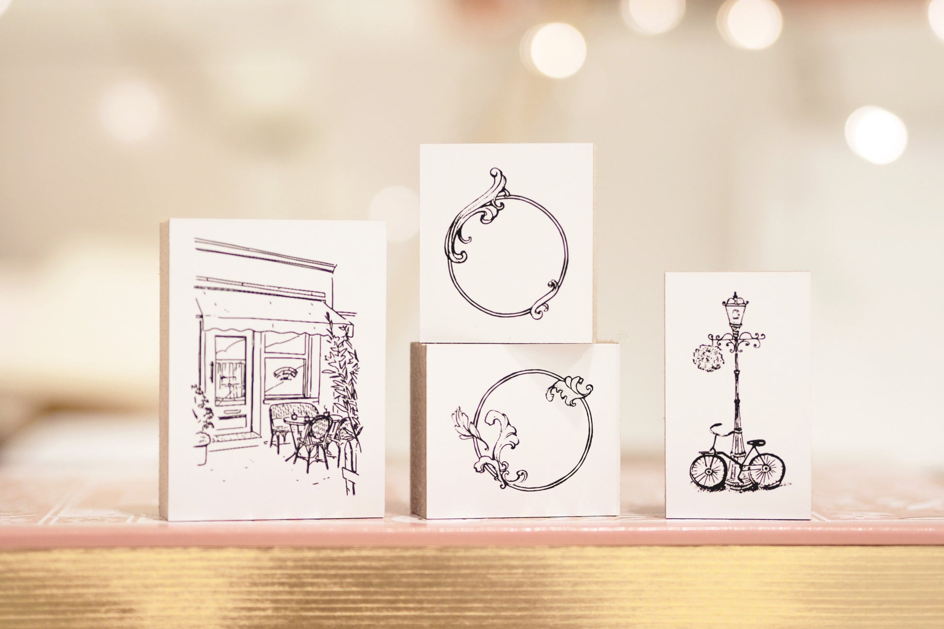 Blinks of Life - Streets of Paris Stamp Collection - Renaissance Frame #01