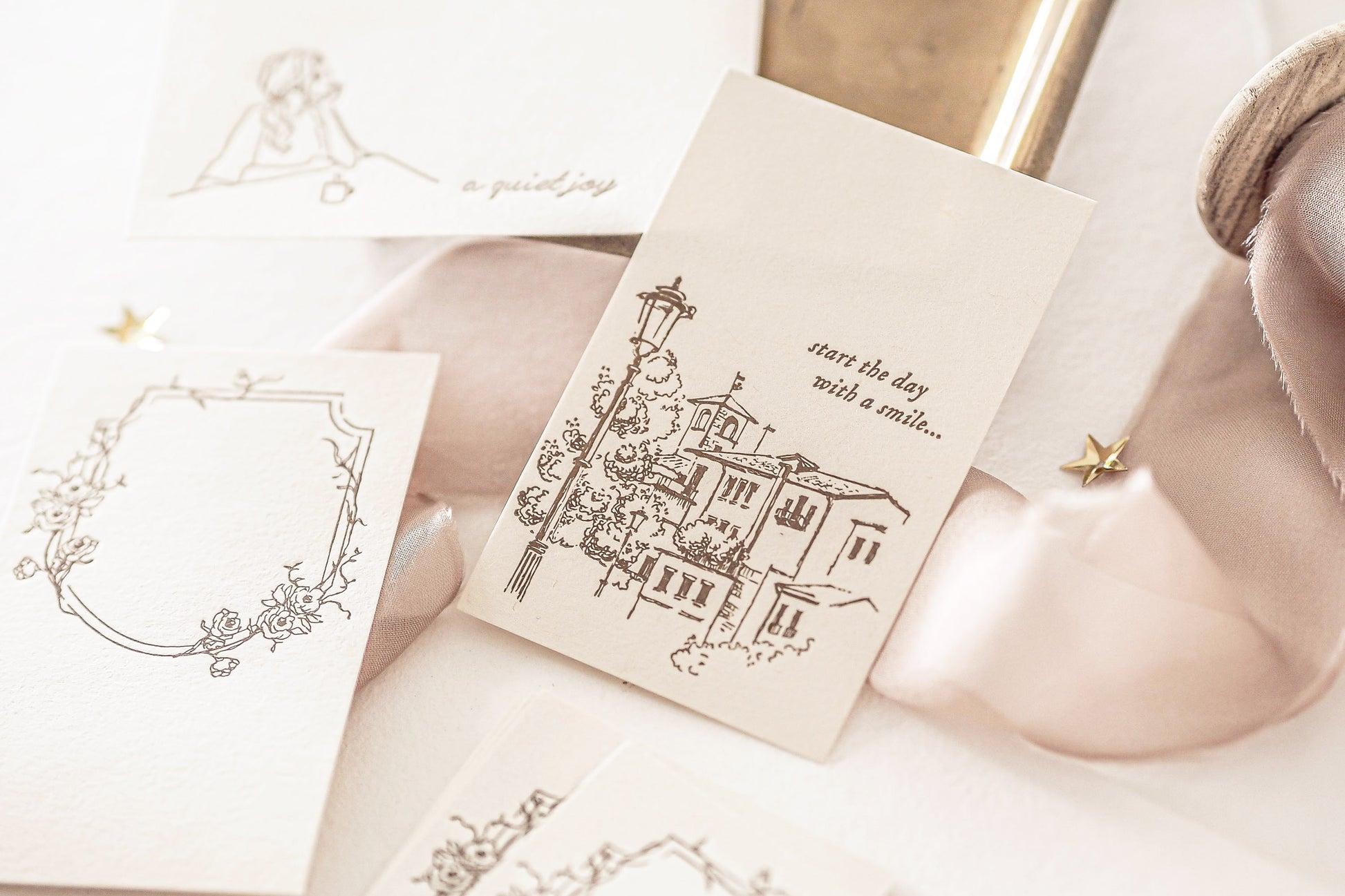 Blinks of Life - Letterpress Journal Cards