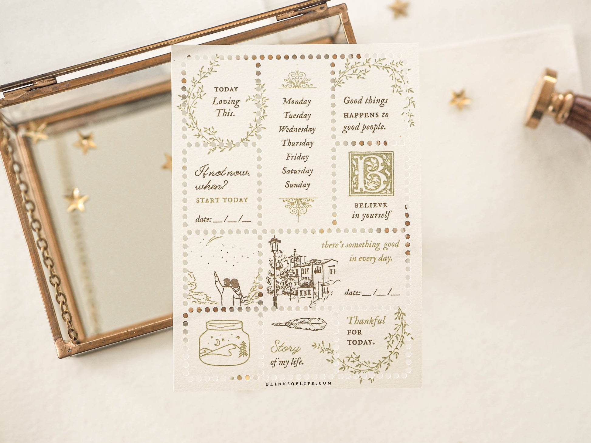 Blinks of Life - Stamp Sheets