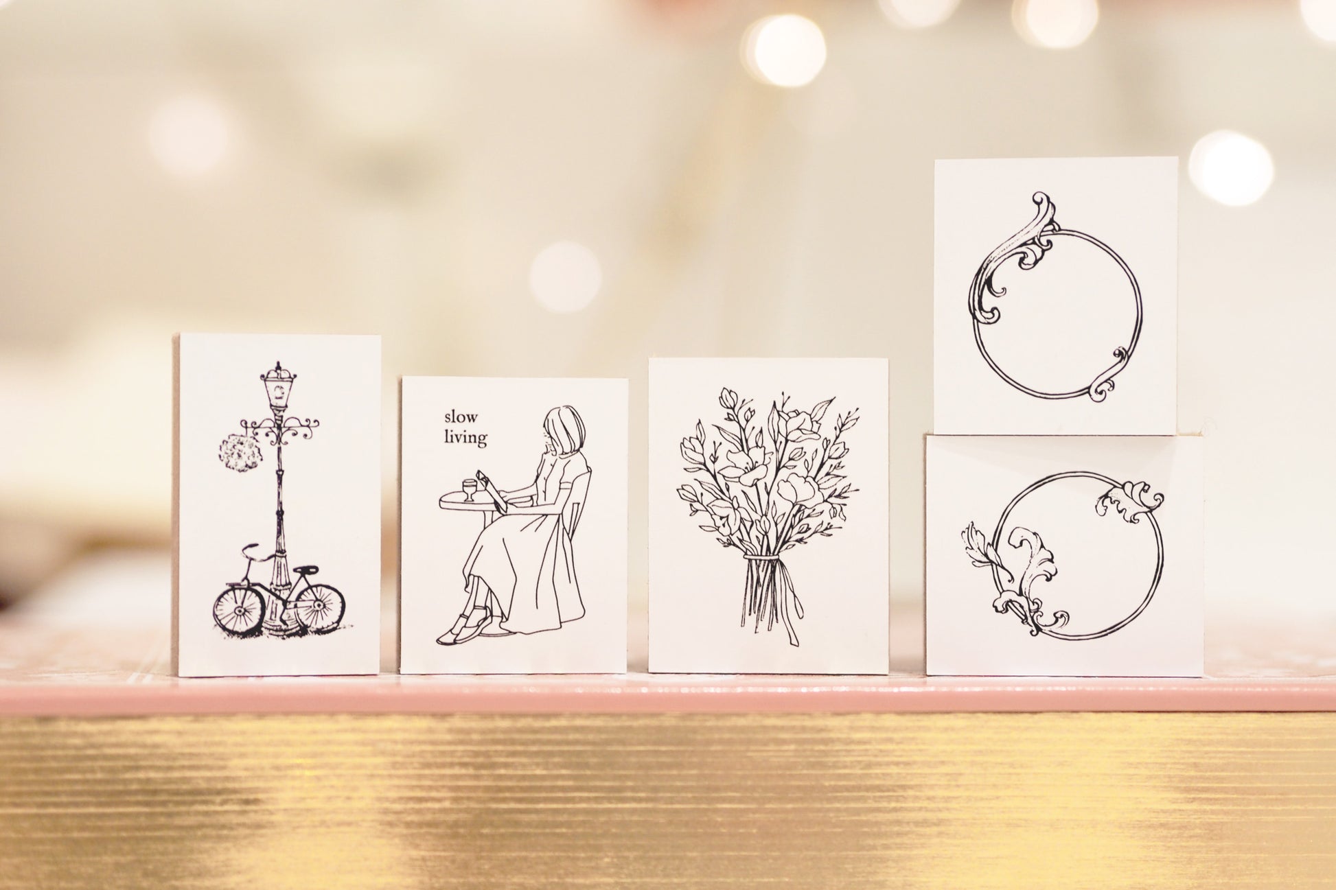 Blinks of Life - Streets of Paris Stamp Collection - Slow Living