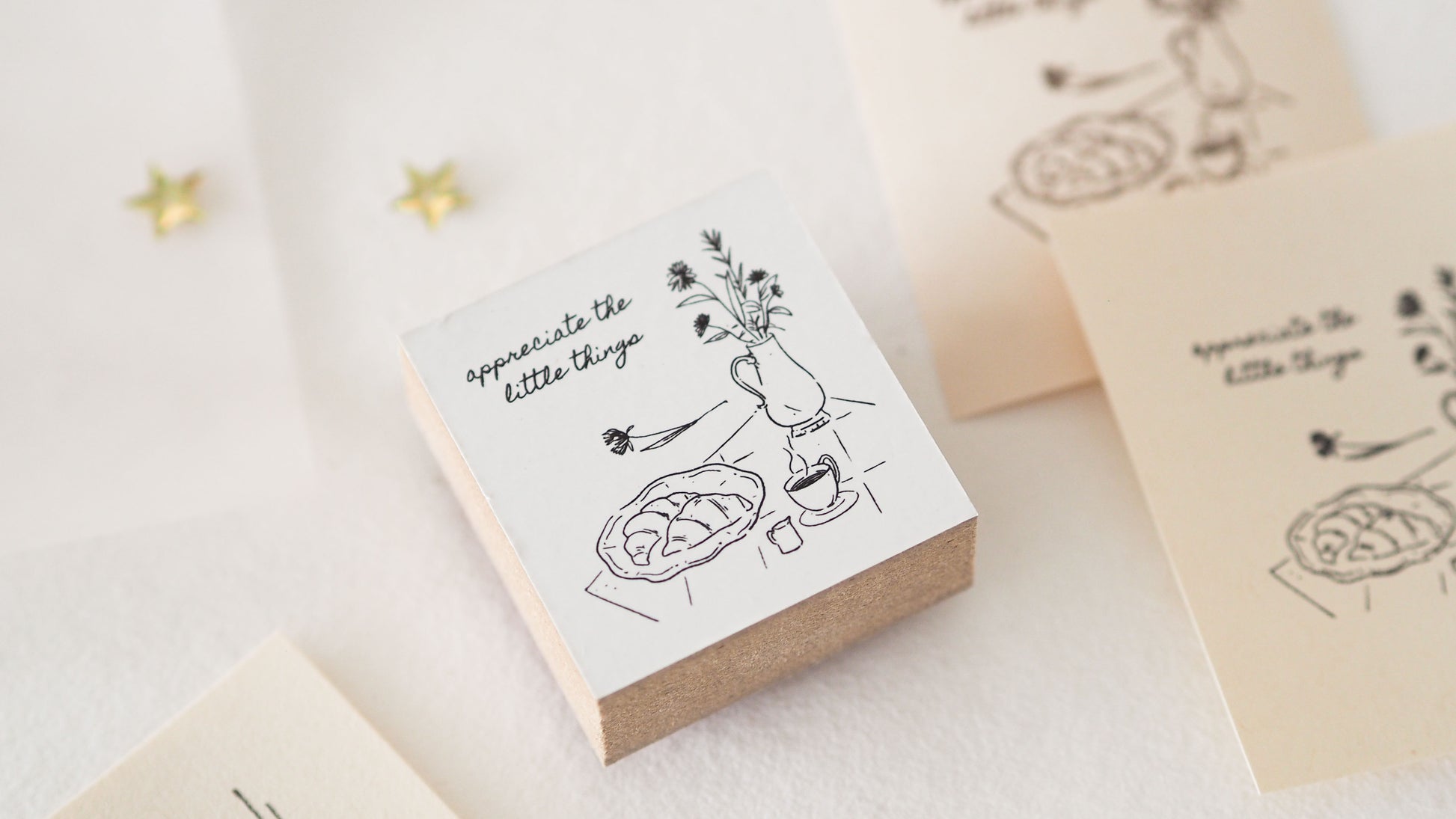 Blinks of Life - Appreciate the Little Things - Rubber Stamp