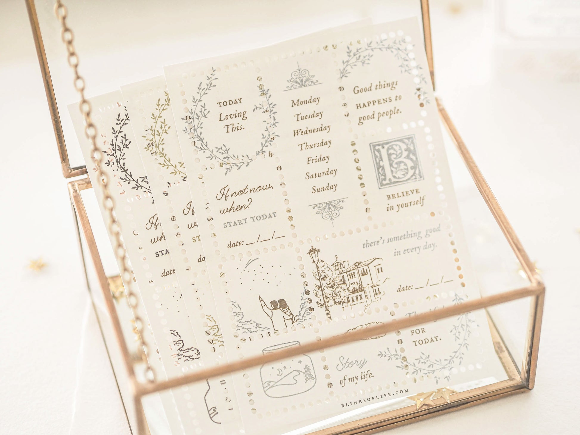 Blinks of Life - Stamp Sheets