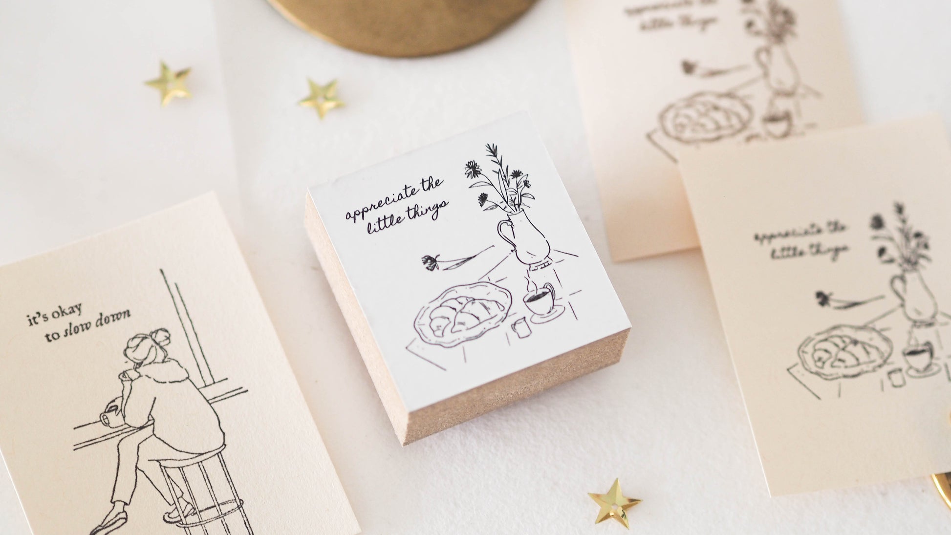 Blinks of Life - Appreciate the Little Things - Rubber Stamp