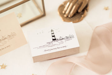 Blinks of Life - Rubber Stamp - Every Journey Has a Story
