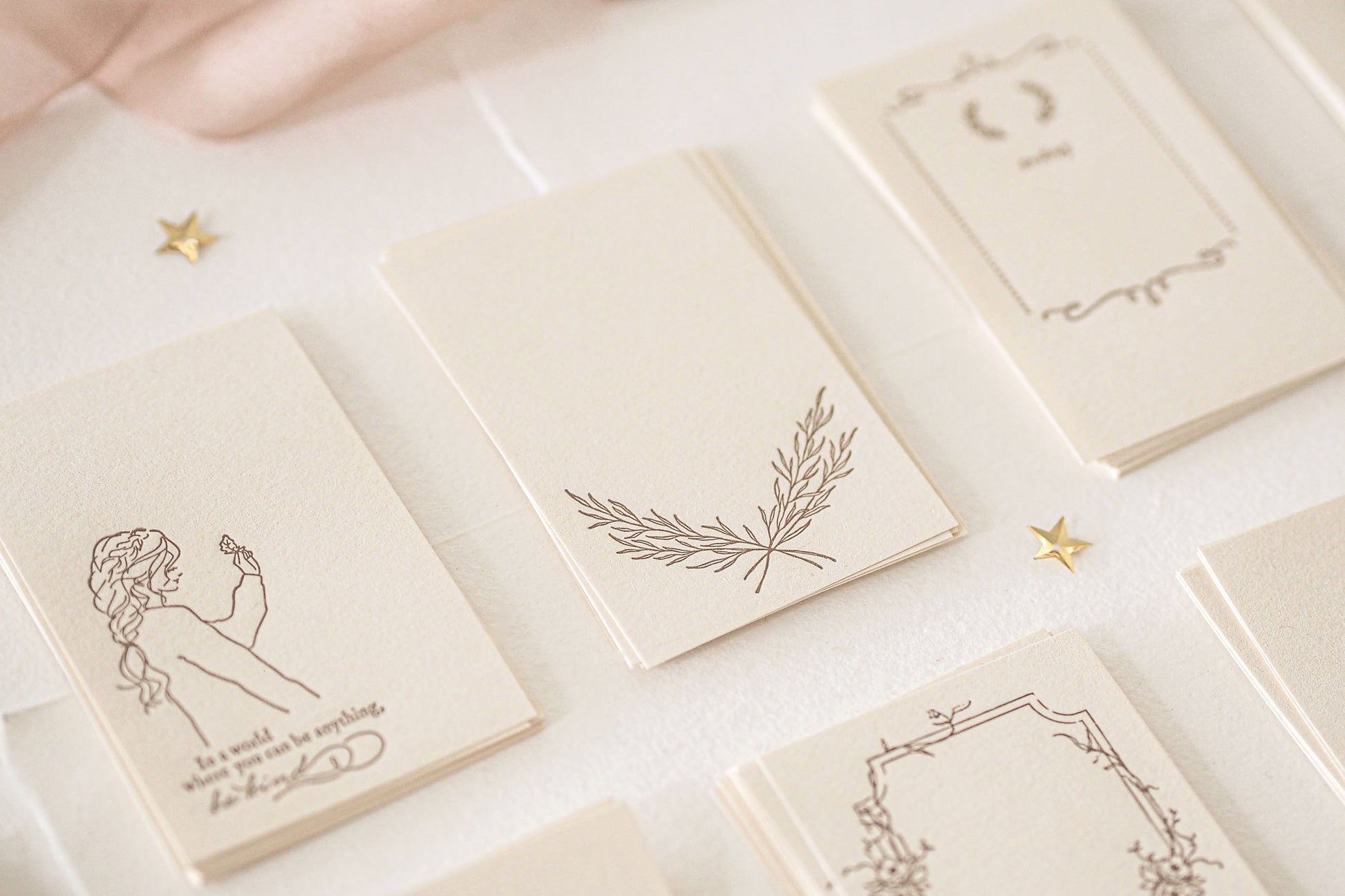 Blinks of Life - Letterpress Journal Cards