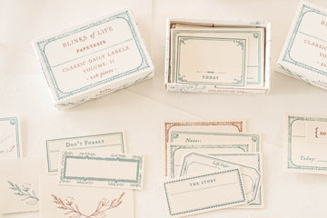 Blinks of Life - Classic Label Box Vol. II - Brown/French Blue
