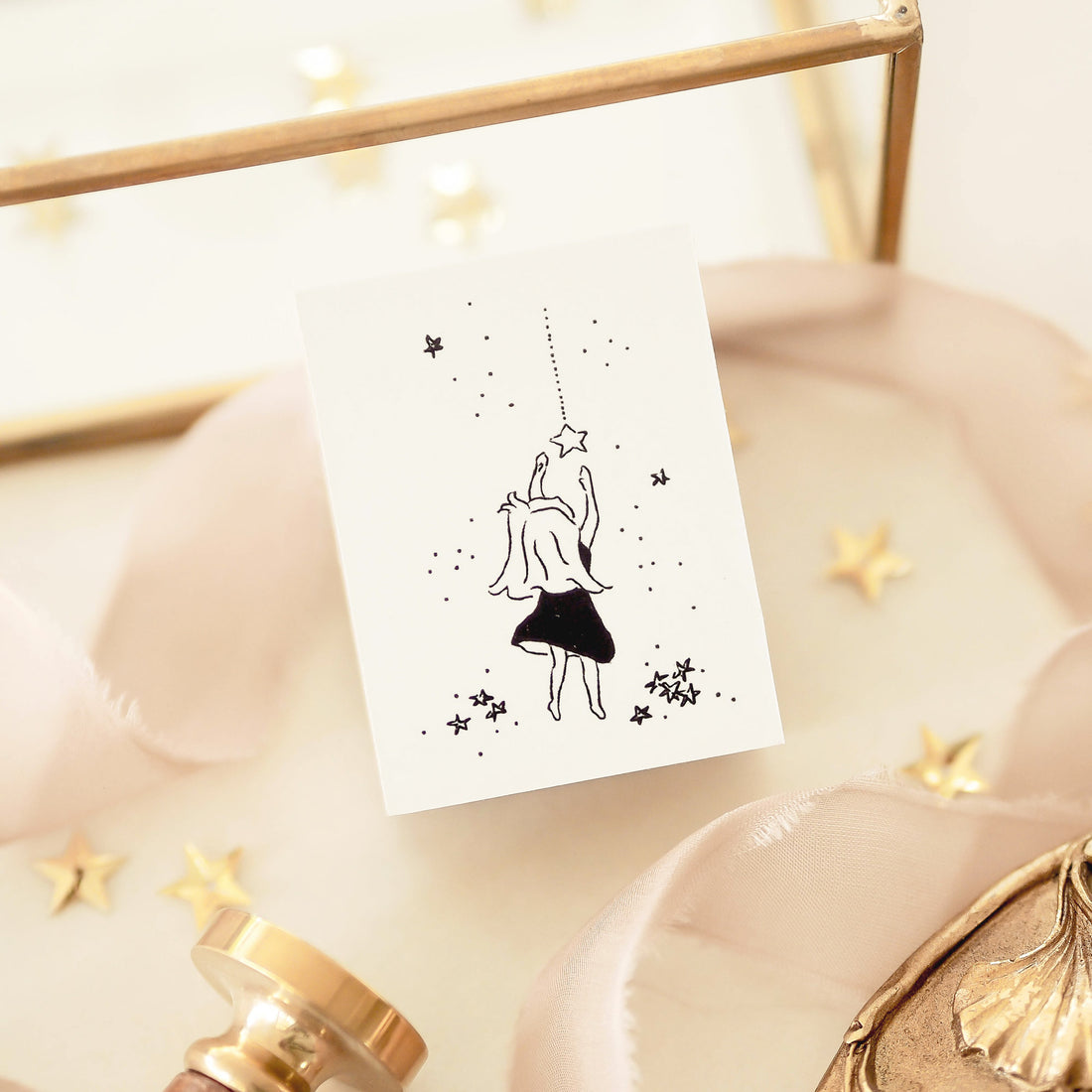 Blinks of Life - Miracles Rubber Stamp