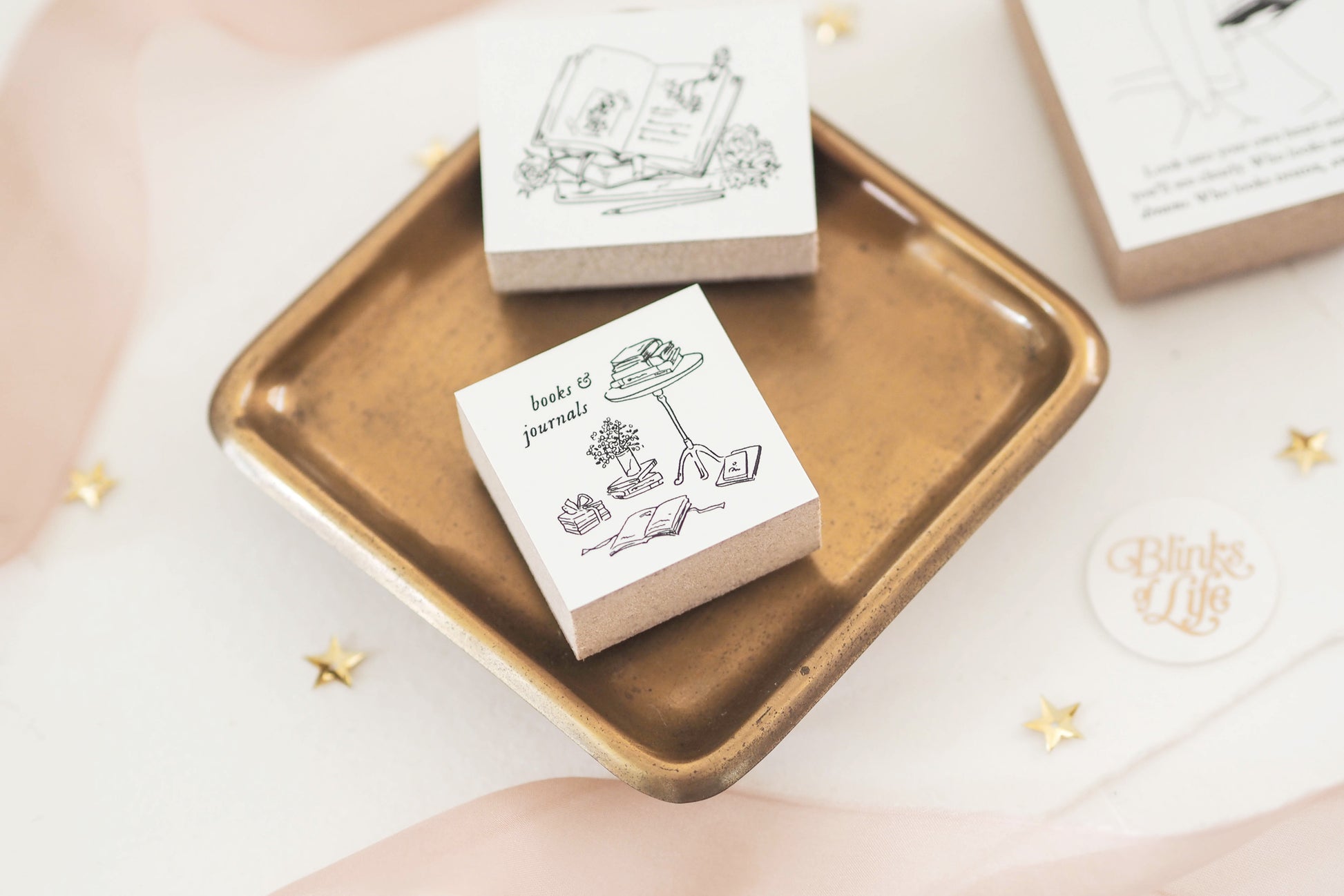 Blinks of Life - Rubber Stamp - Books & Journals