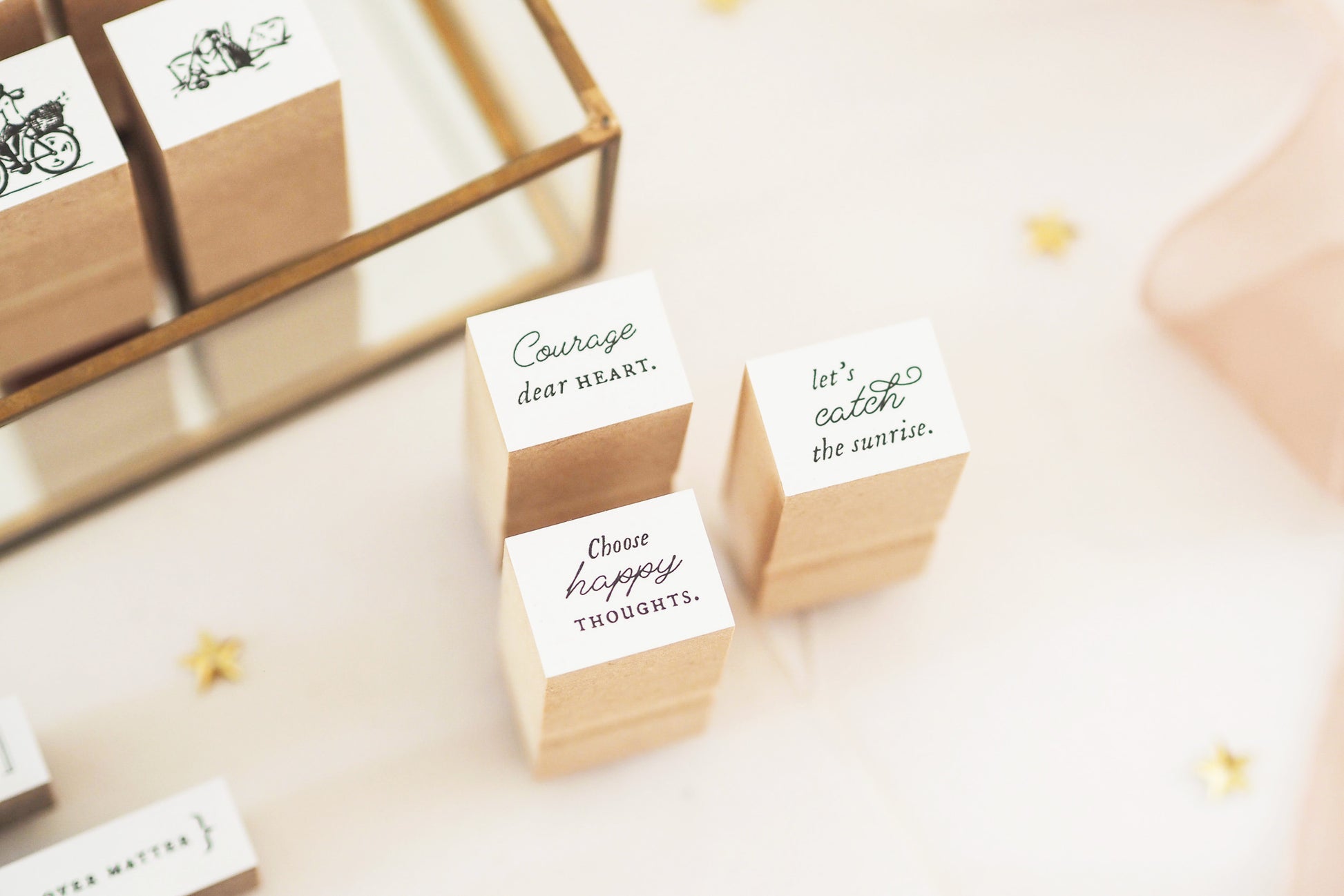 Blinks of Life Rubber Stamp - Words that Heal