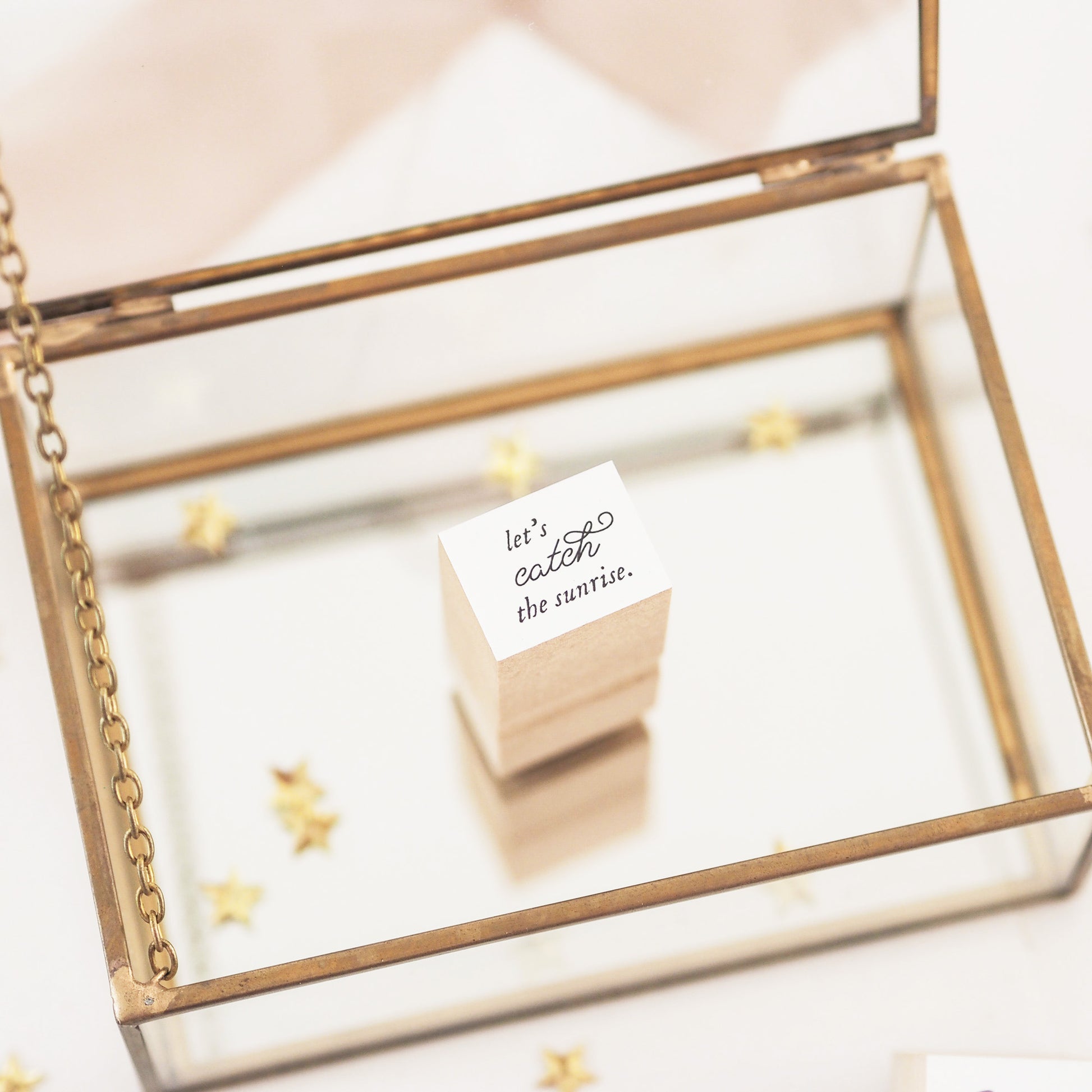 Blinks of Life Rubber Stamp - Words that Heal