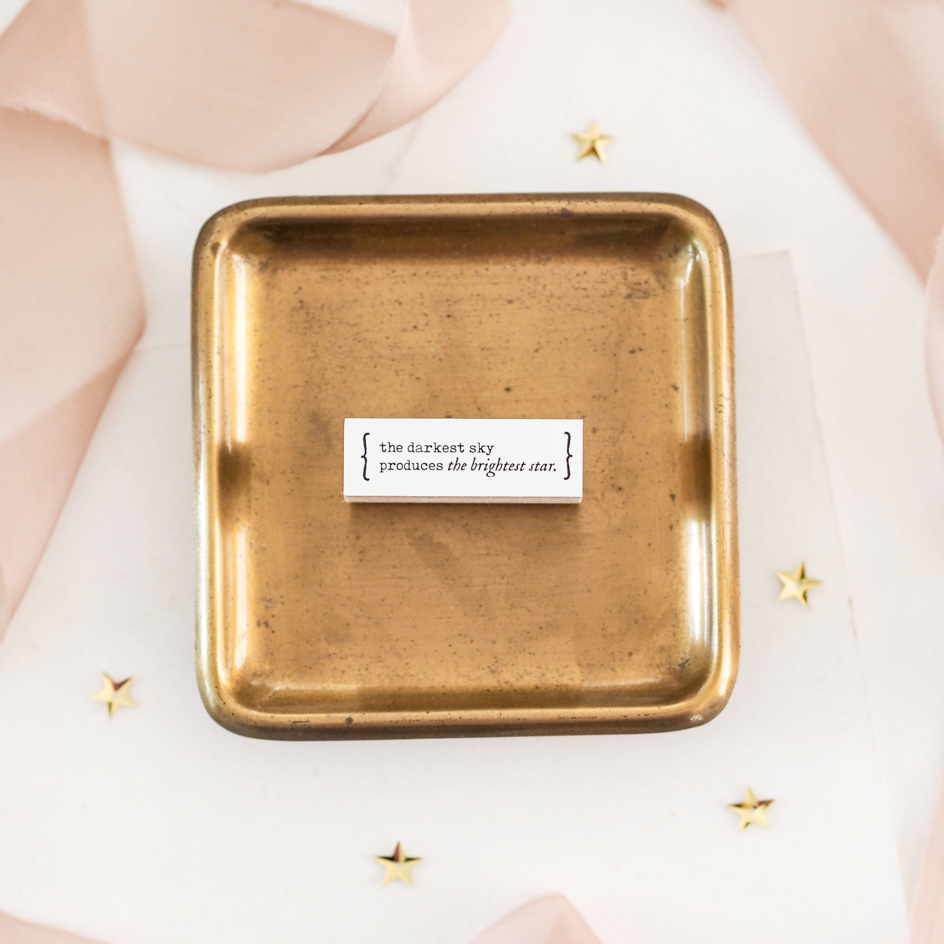Blinks of Life Rubber Stamp - Words that Heal