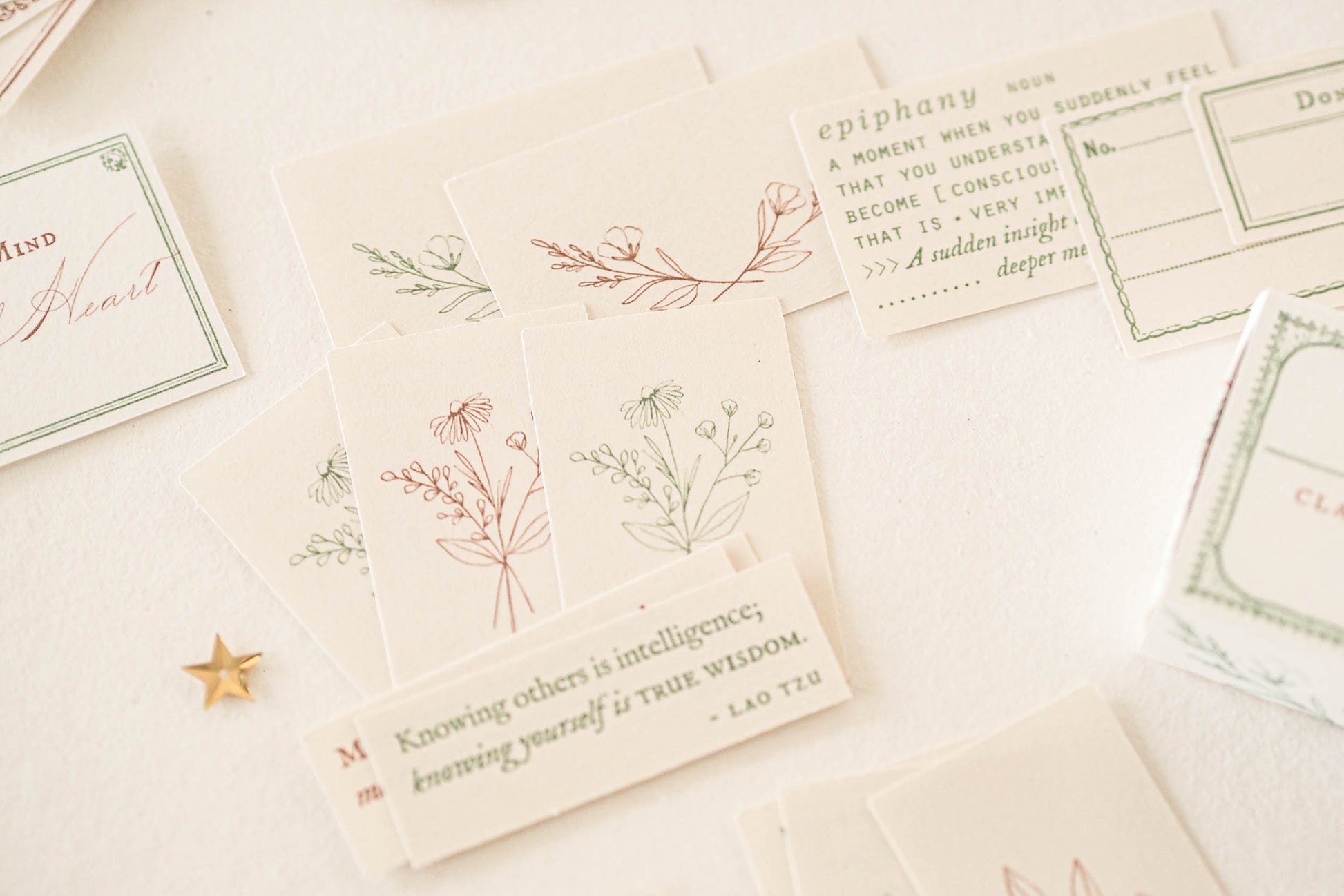 Blinks of Life - Classic Label Box Vol. II - Brown/Sage Green