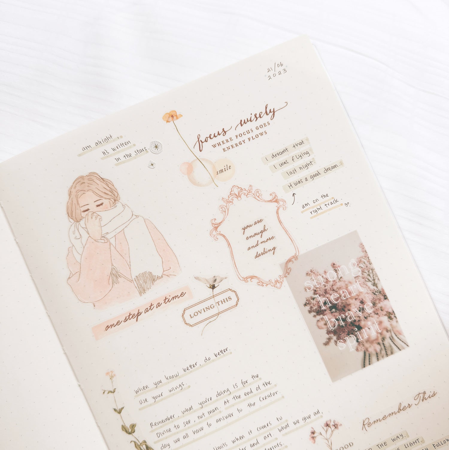 Blinks of Life - BOL - PET tape - Gratitude