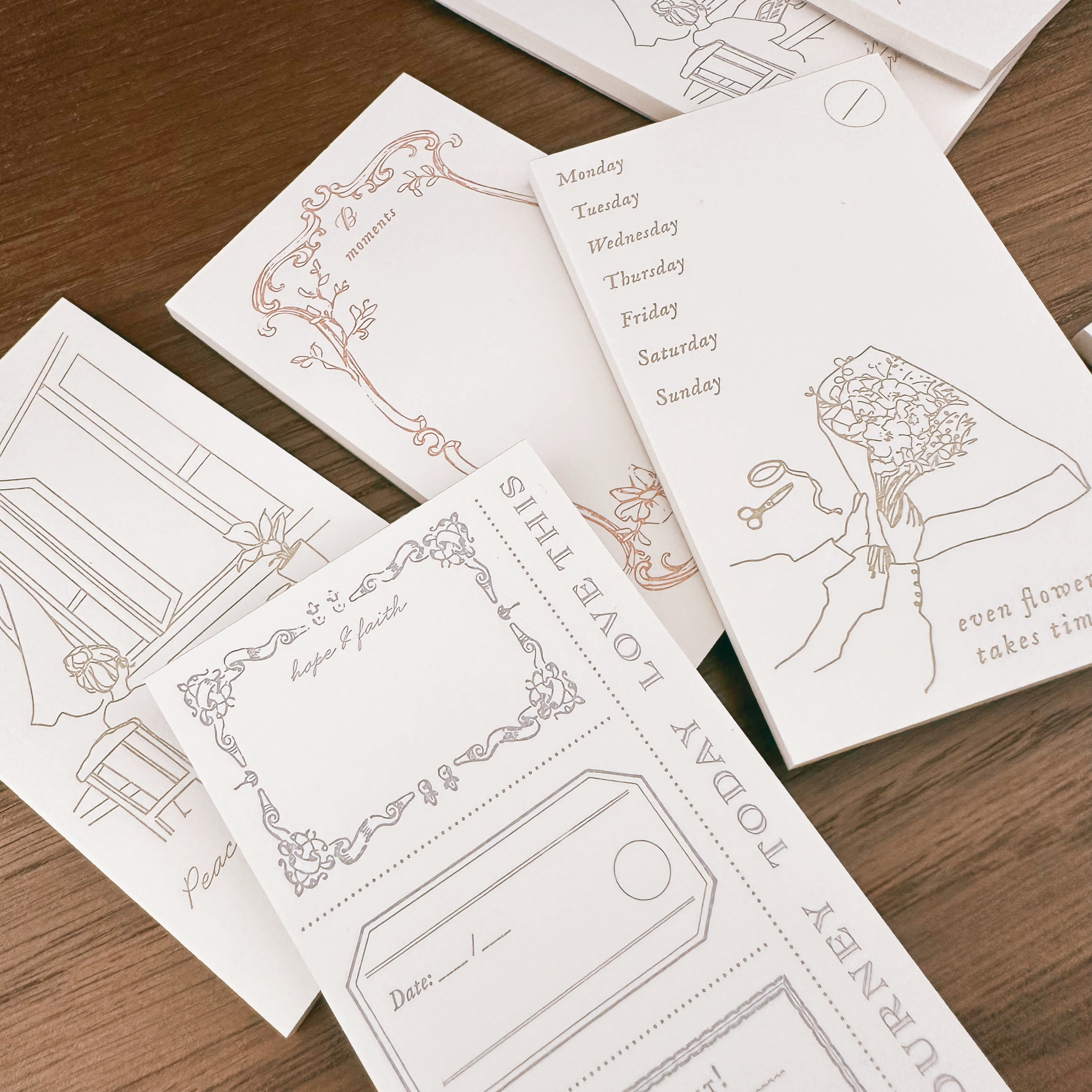 Blinks of Life - BOL - Letterpress Label Book