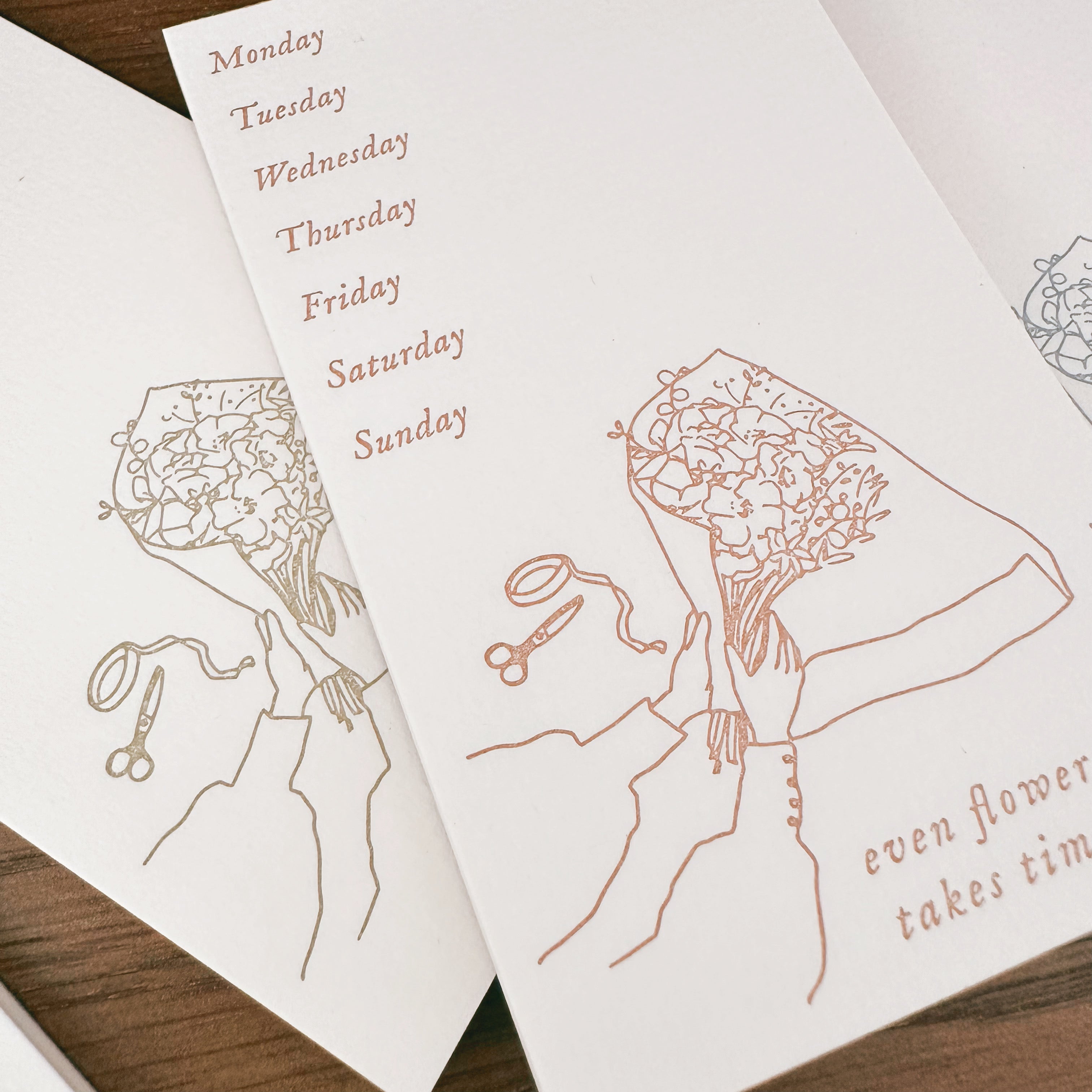 Blinks of Life - BOL - Letterpress Label Book