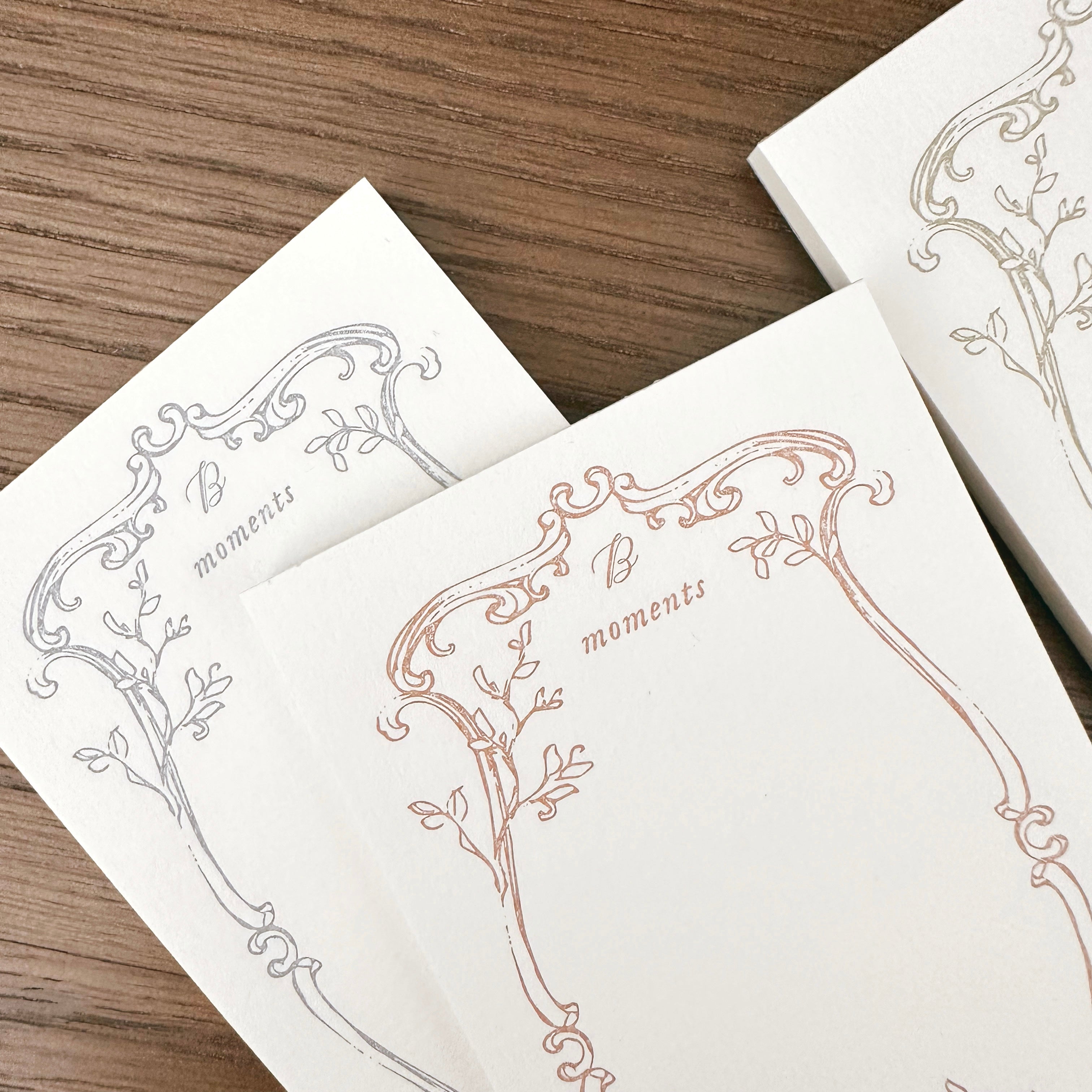 Blinks of Life - BOL - Letterpress Label Book