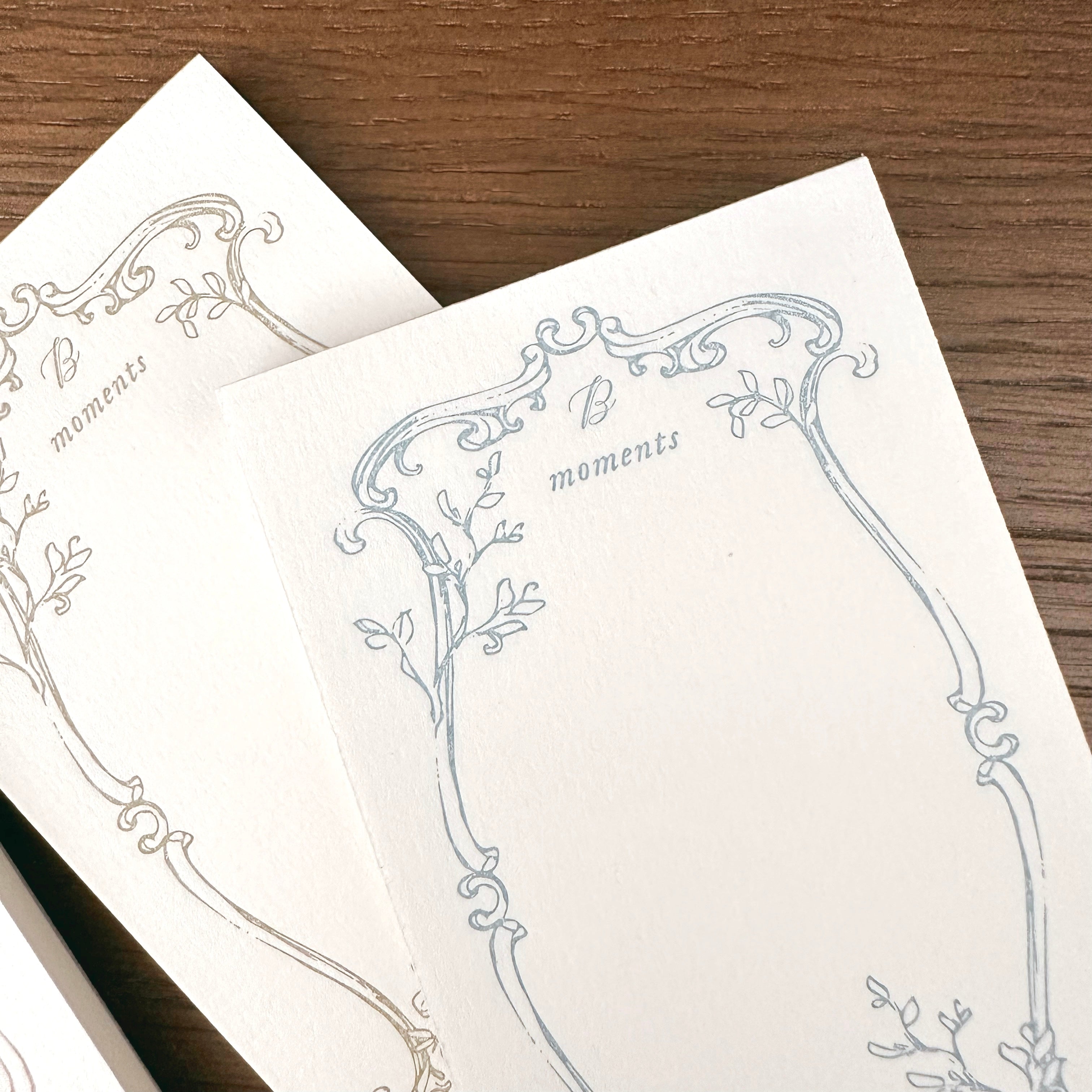 Blinks of Life - BOL - Letterpress Label Book