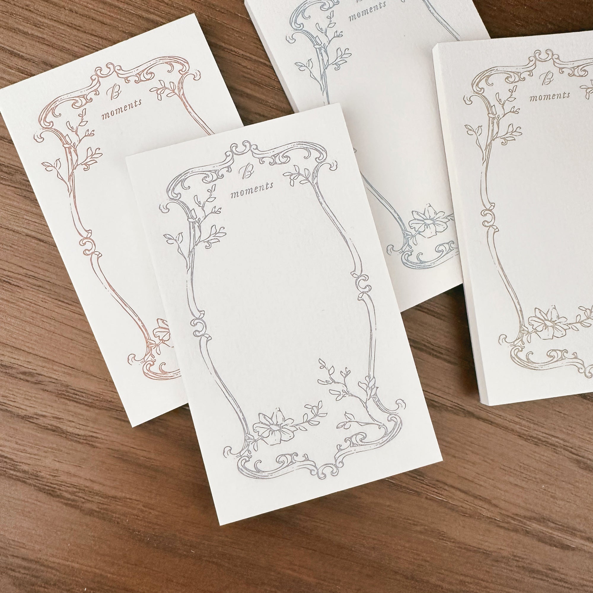 Blinks of Life - BOL - Letterpress Label Book