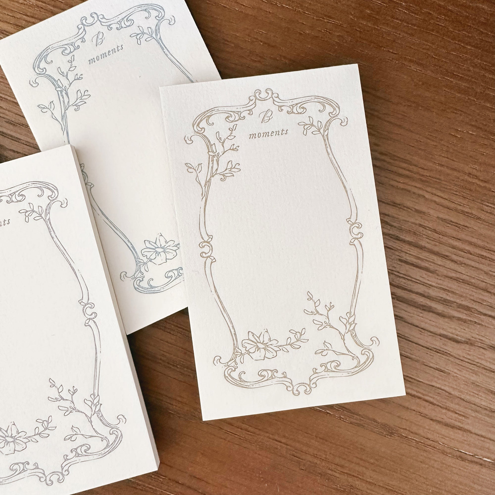 Blinks of Life - BOL - Letterpress Label Book