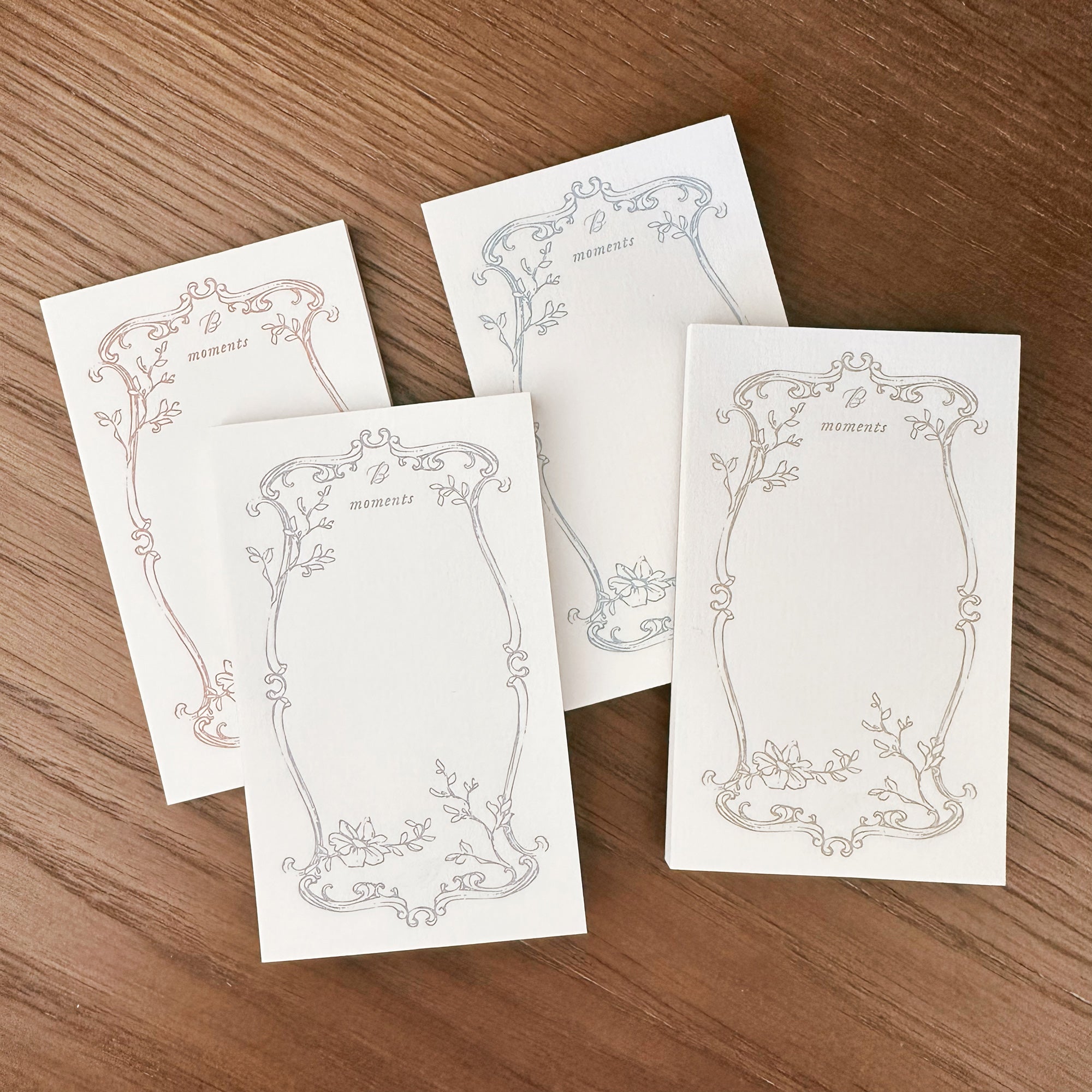 Blinks of Life - BOL - Letterpress Label Book