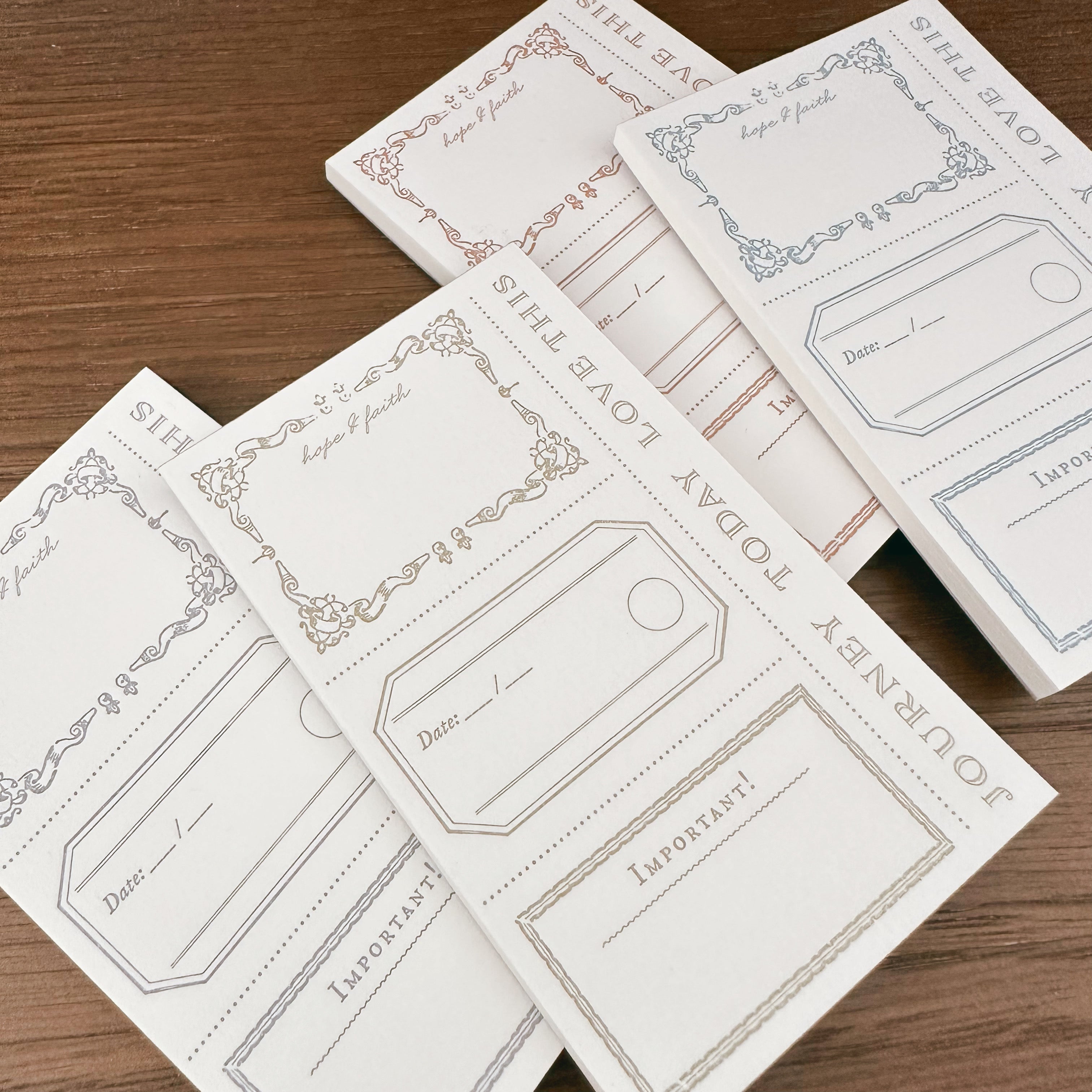 Blinks of Life - BOL - Letterpress Label Book