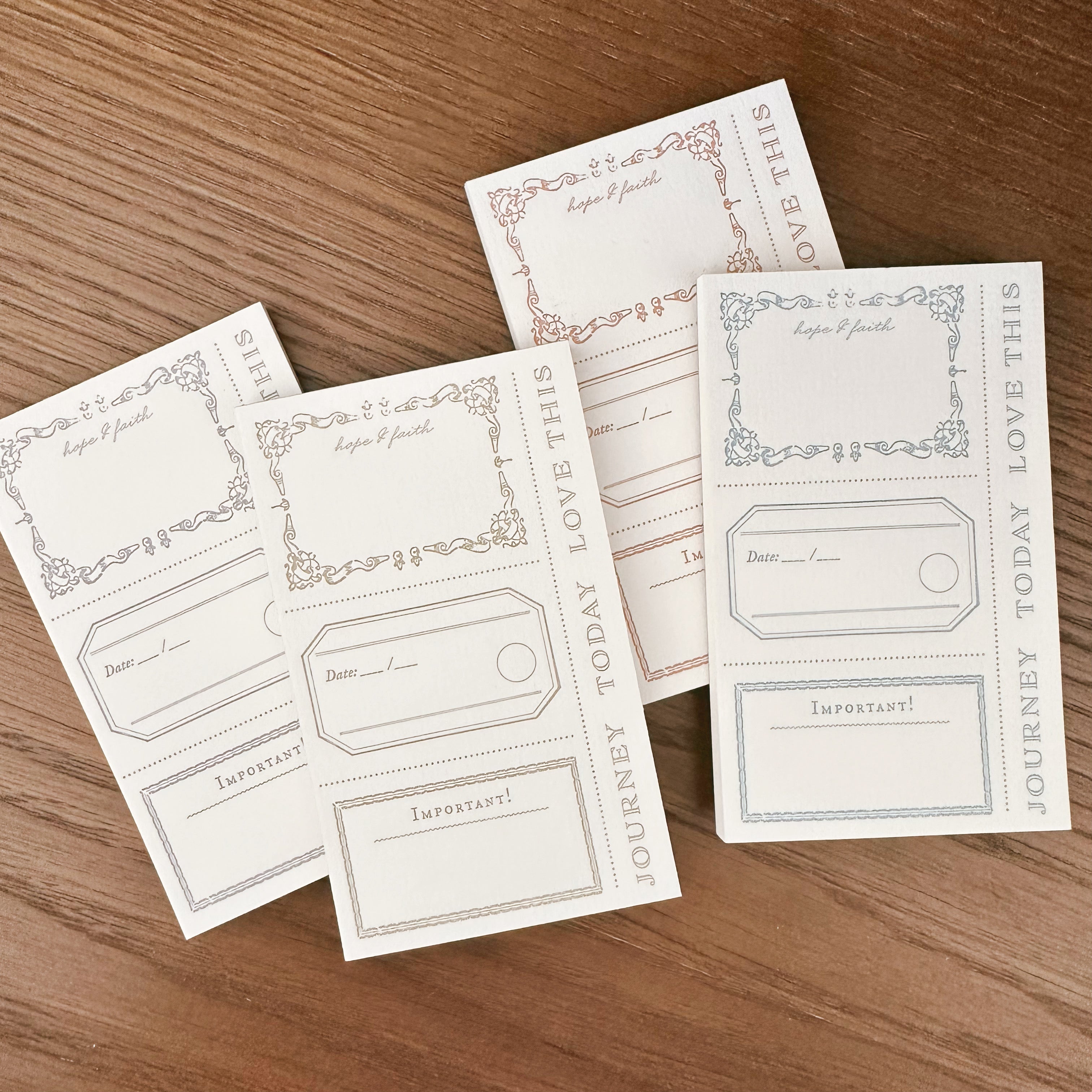 Blinks of Life - BOL - Letterpress Label Book