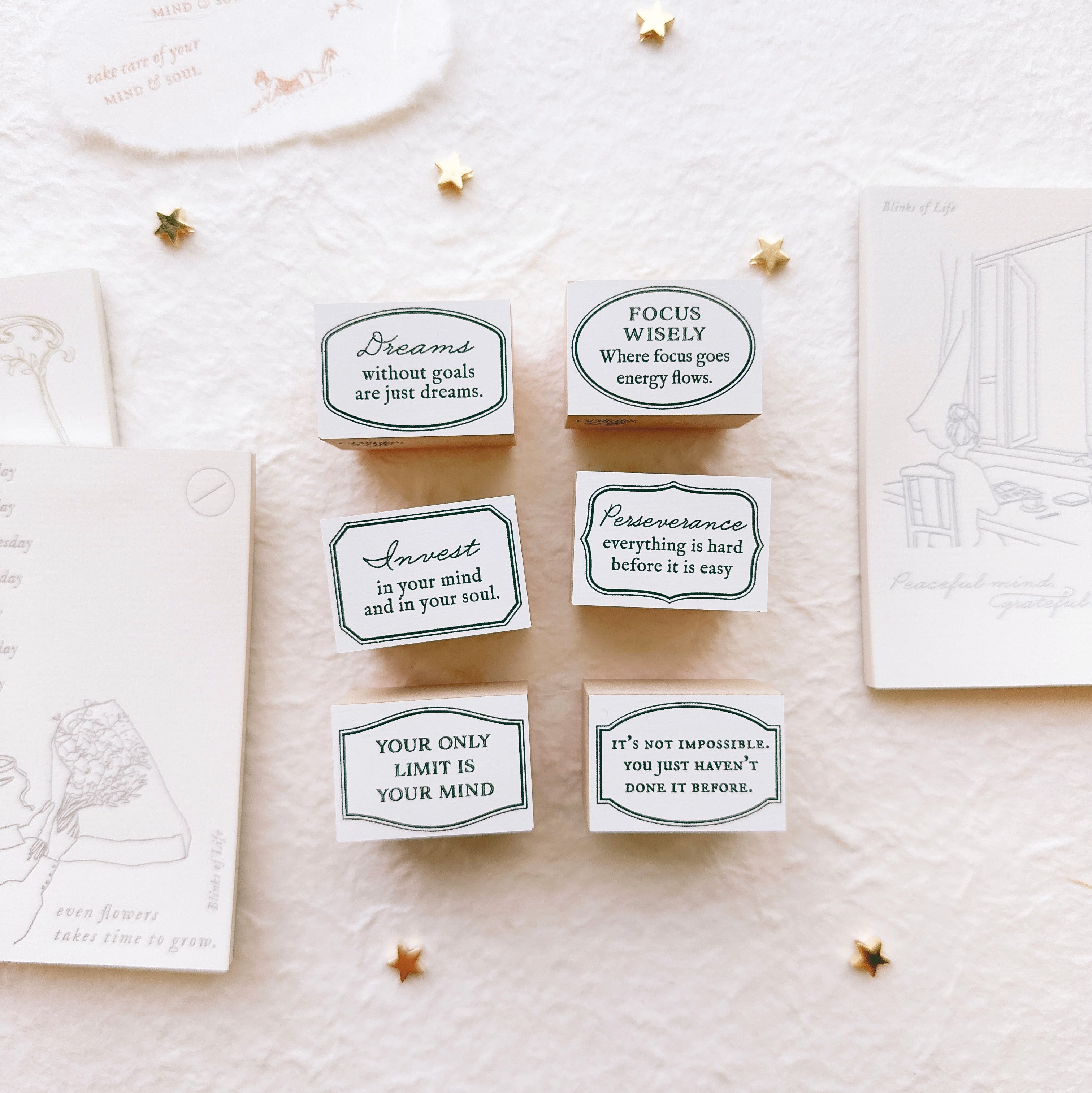 Blinks of Life - BOL - Vintage Mini Frames with Quotes