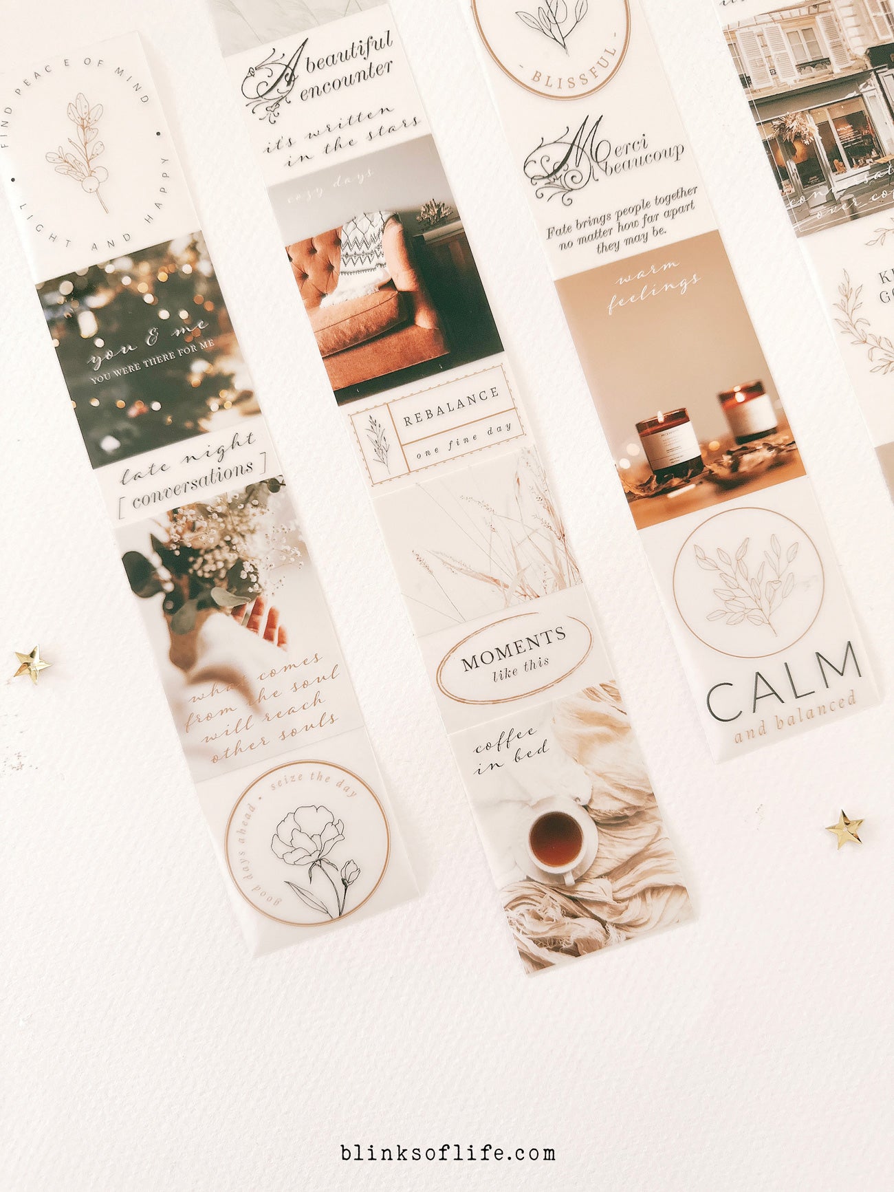 Blinks of Life - BOL - PET Tape/Washi Tape - Cozy Days Vol. 2