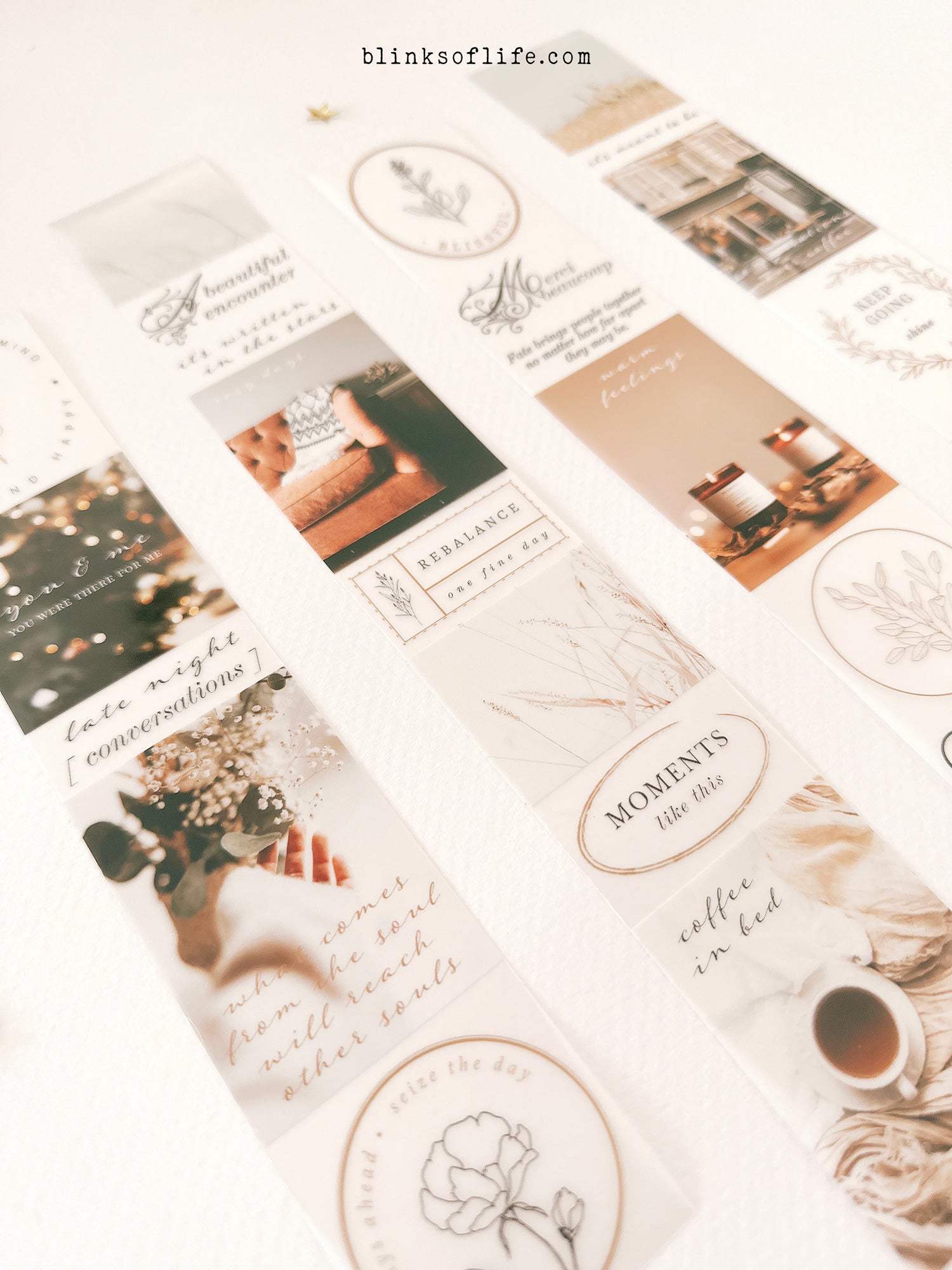 Blinks of Life - BOL - PET Tape/Washi Tape - Cozy Days Vol. 2