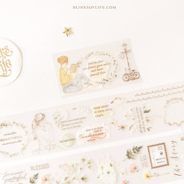 Blinks of Life - BOL -  PET tape Washi tape - Moments