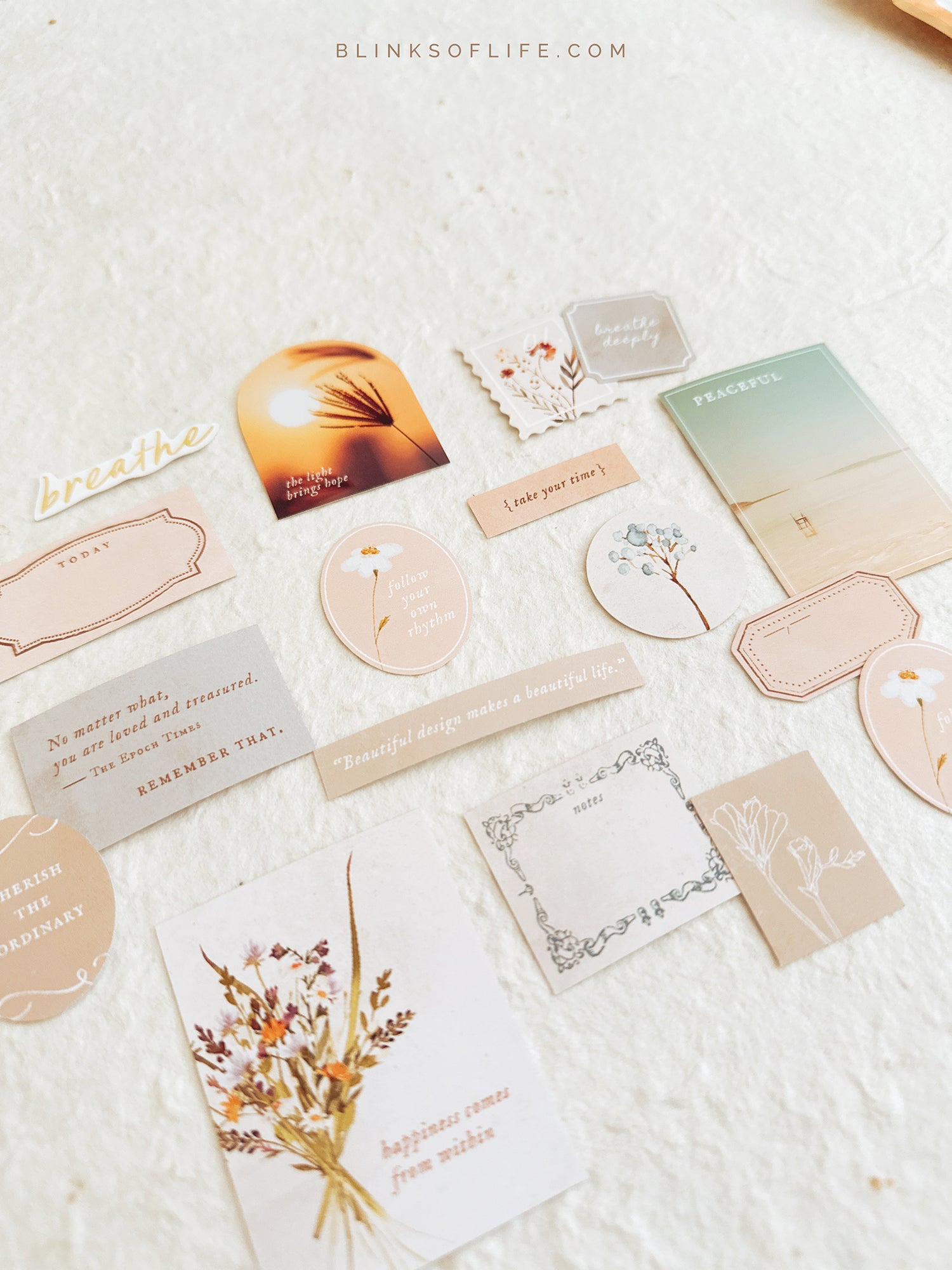 Blinks of Life - Die Cut Stickers