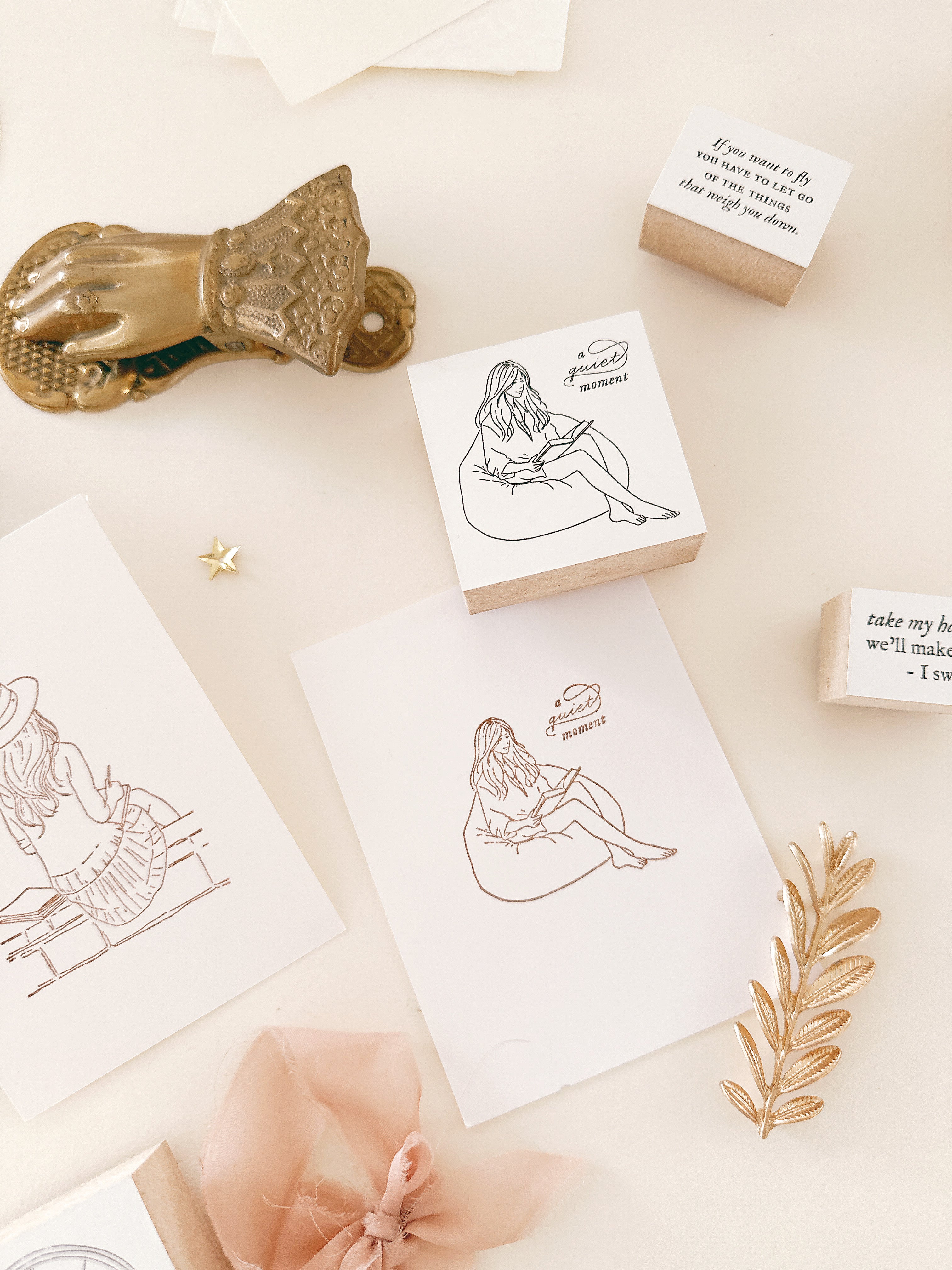 Blinks of Life - Rubber Stamp Stationery Stickers Journaling