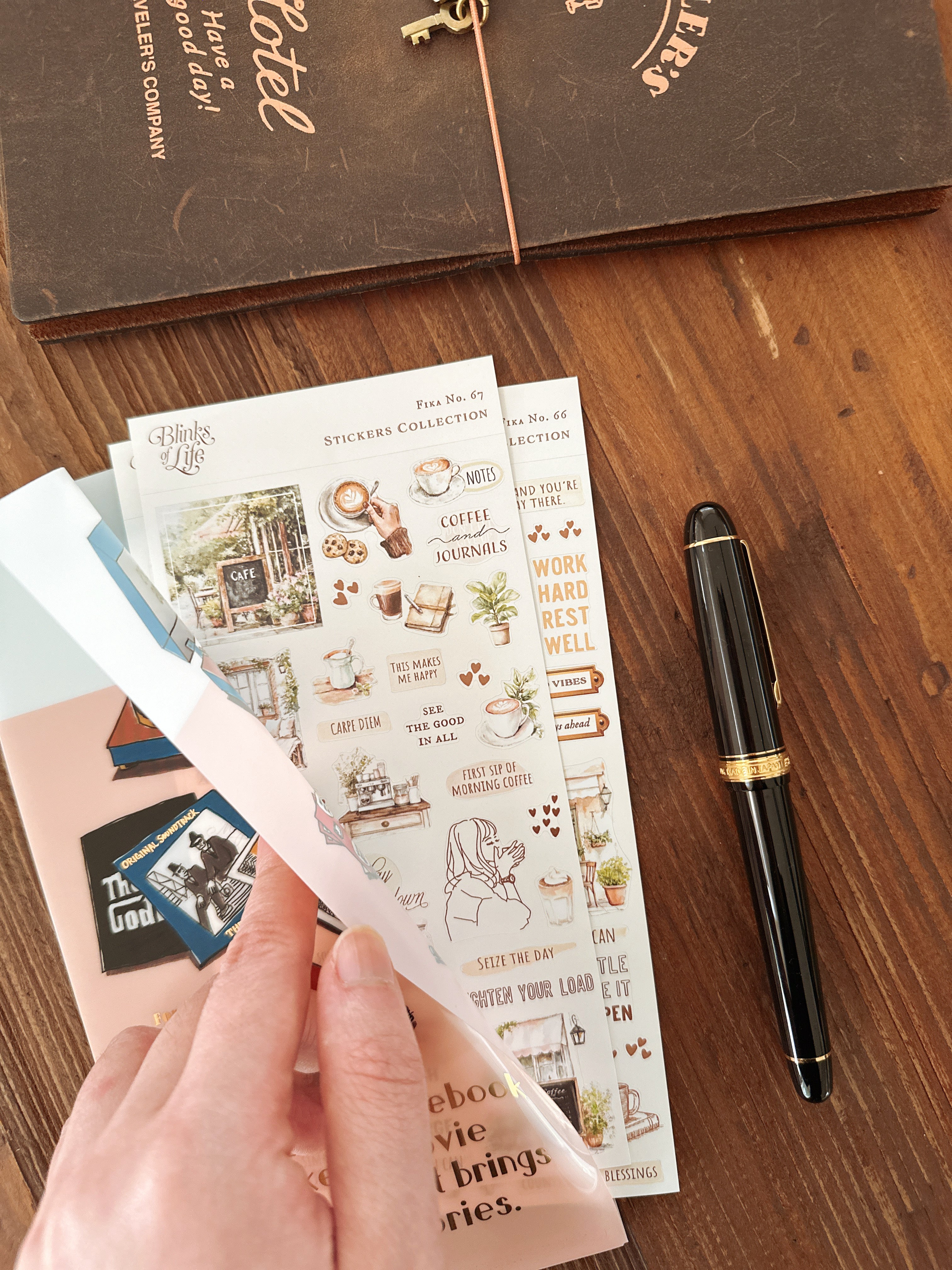 Blinks of Life Traveler's Stickers - Fika : No. 66