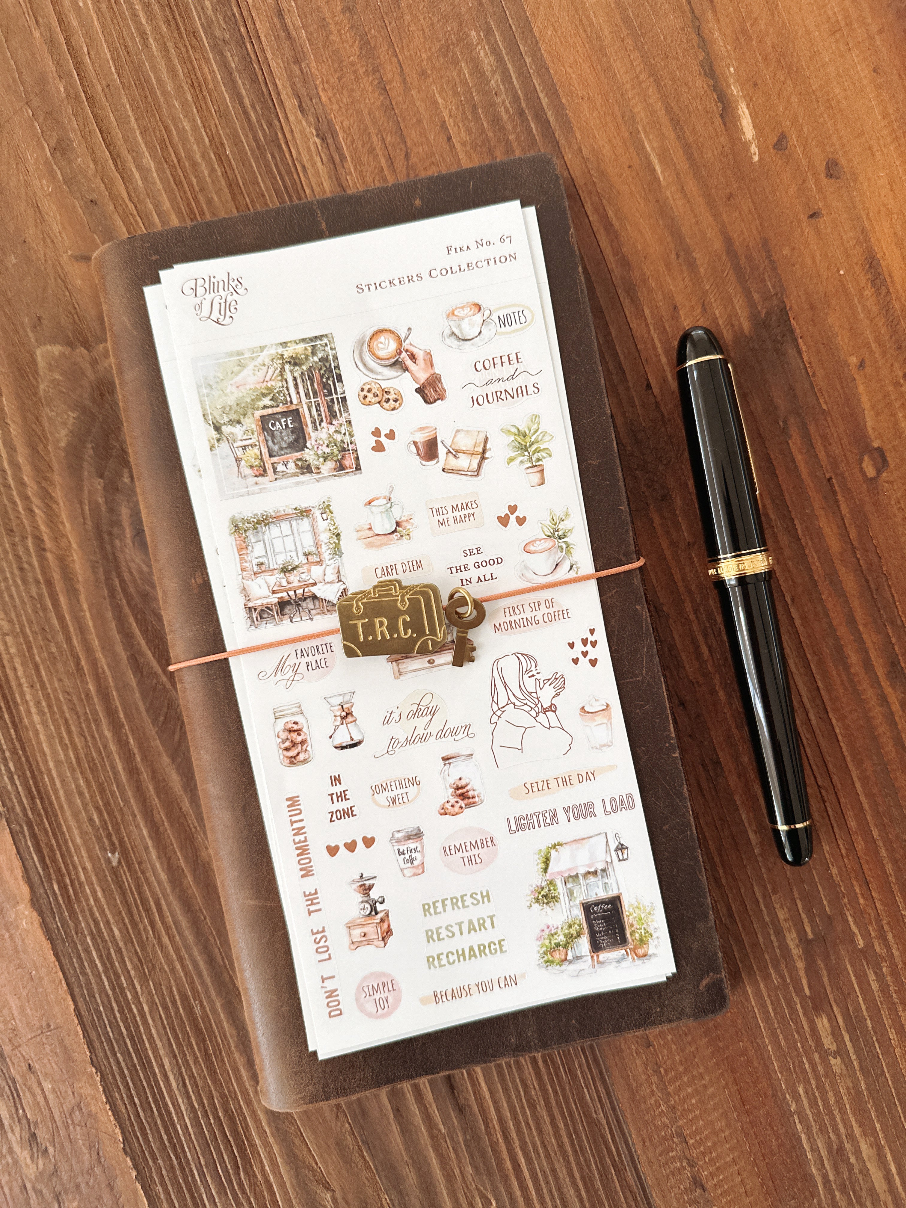 Blinks of Life Traveler's Stickers - Fika : No. 66