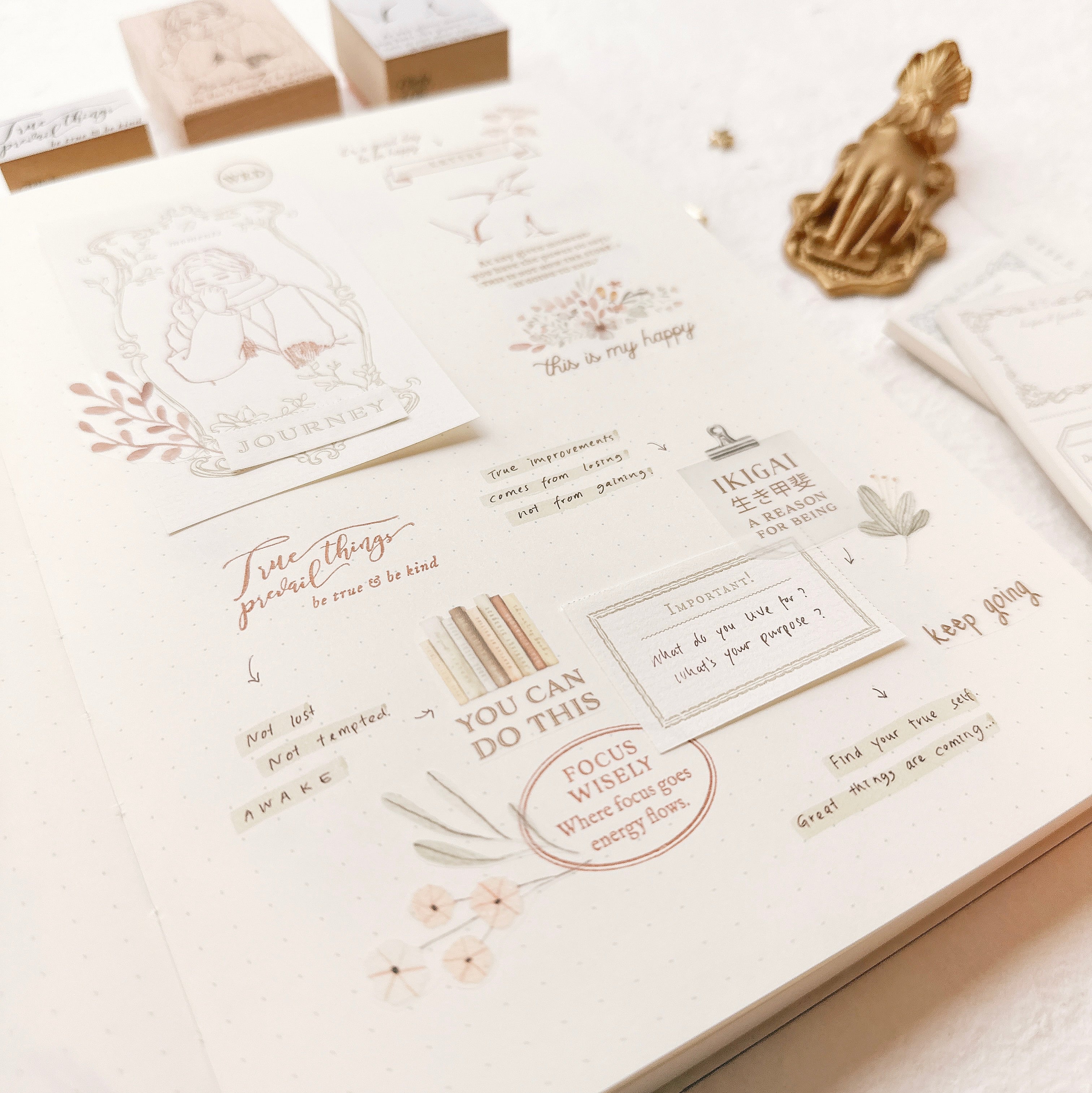 Blinks of Life - BOL - PET Matte tape - Ikigai