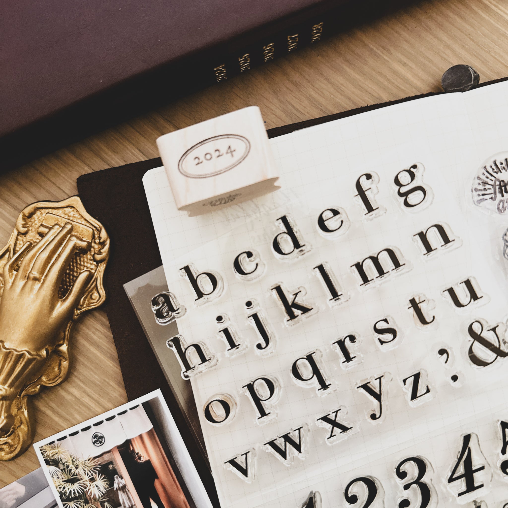 Blinks of Life - Classic ALphabet Clear Stamp - Lowercase