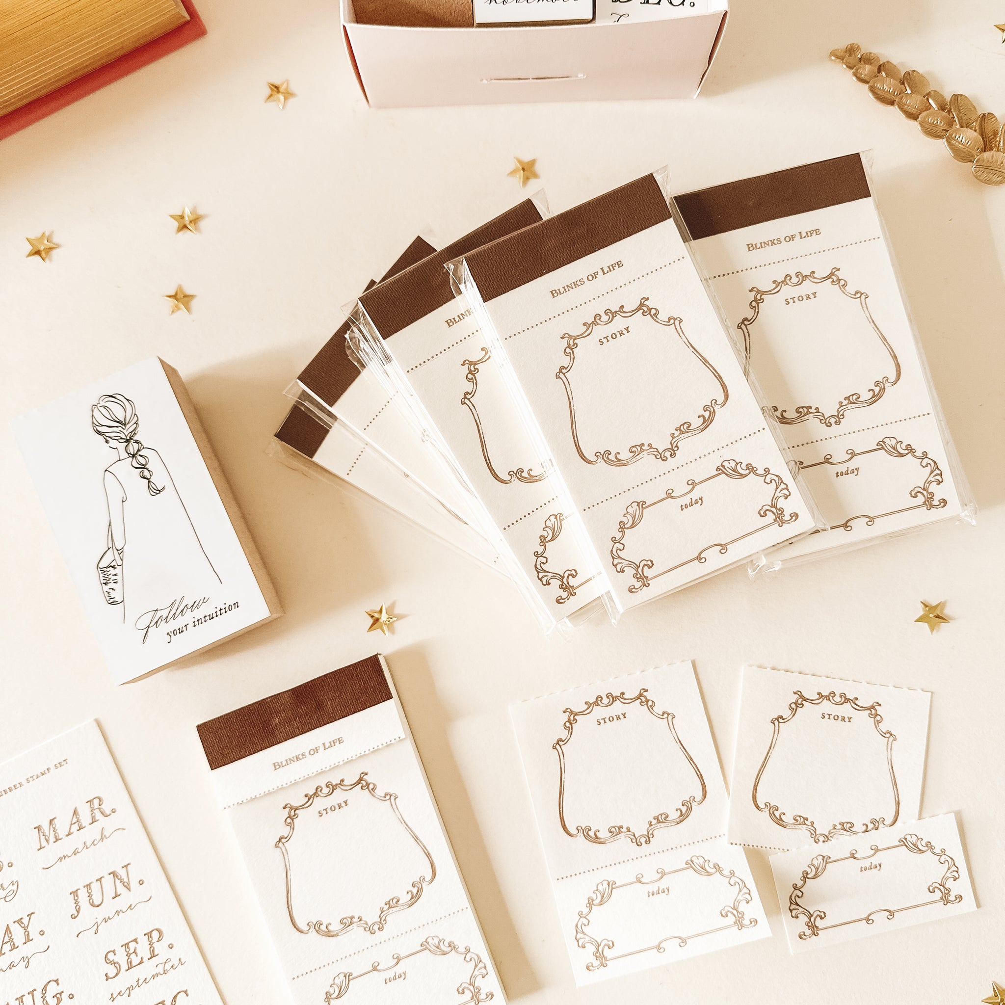 Letterpress Label Book - Classic Ornament Frames