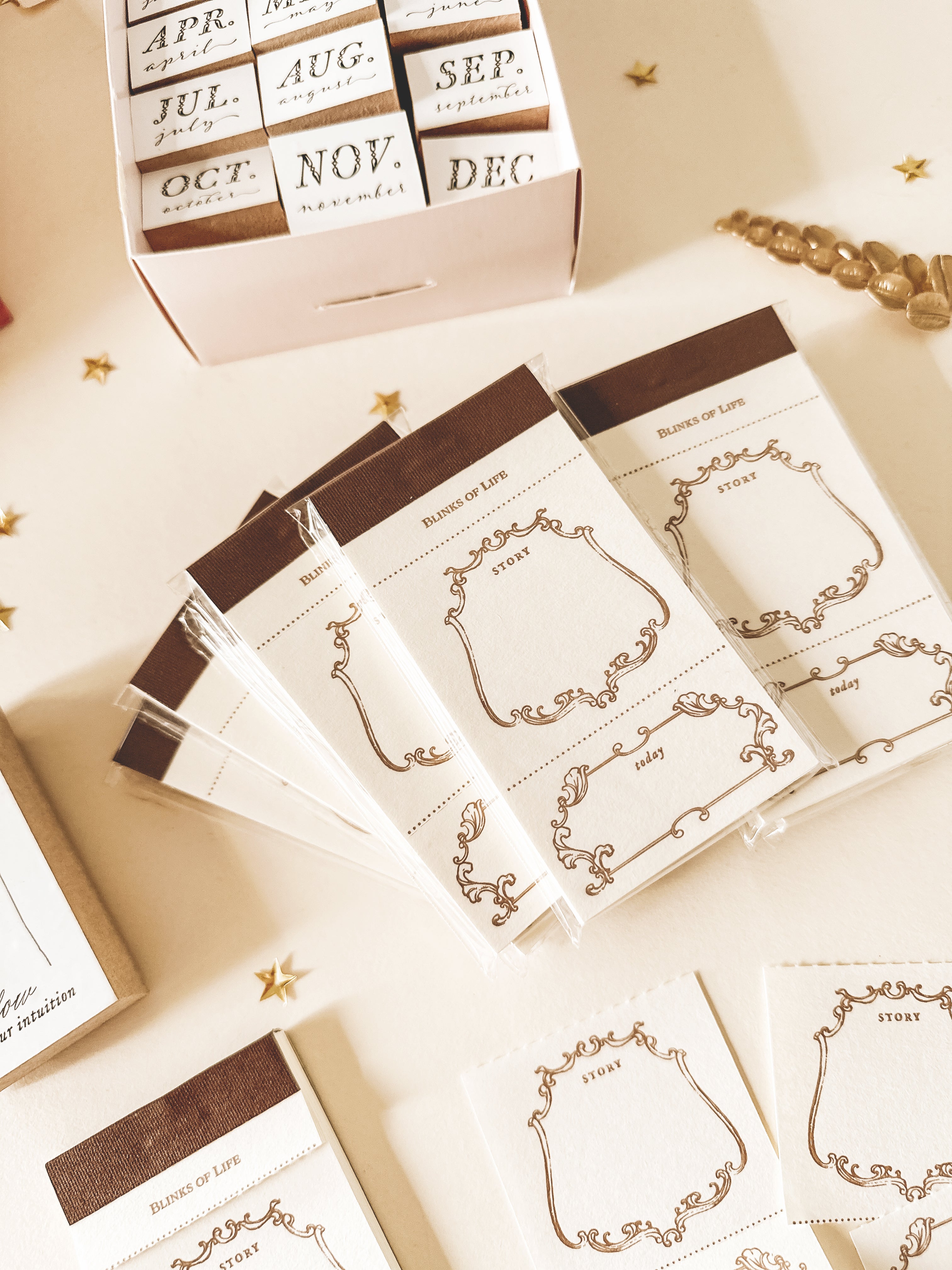 Letterpress Label Book - Classic Ornament Frames