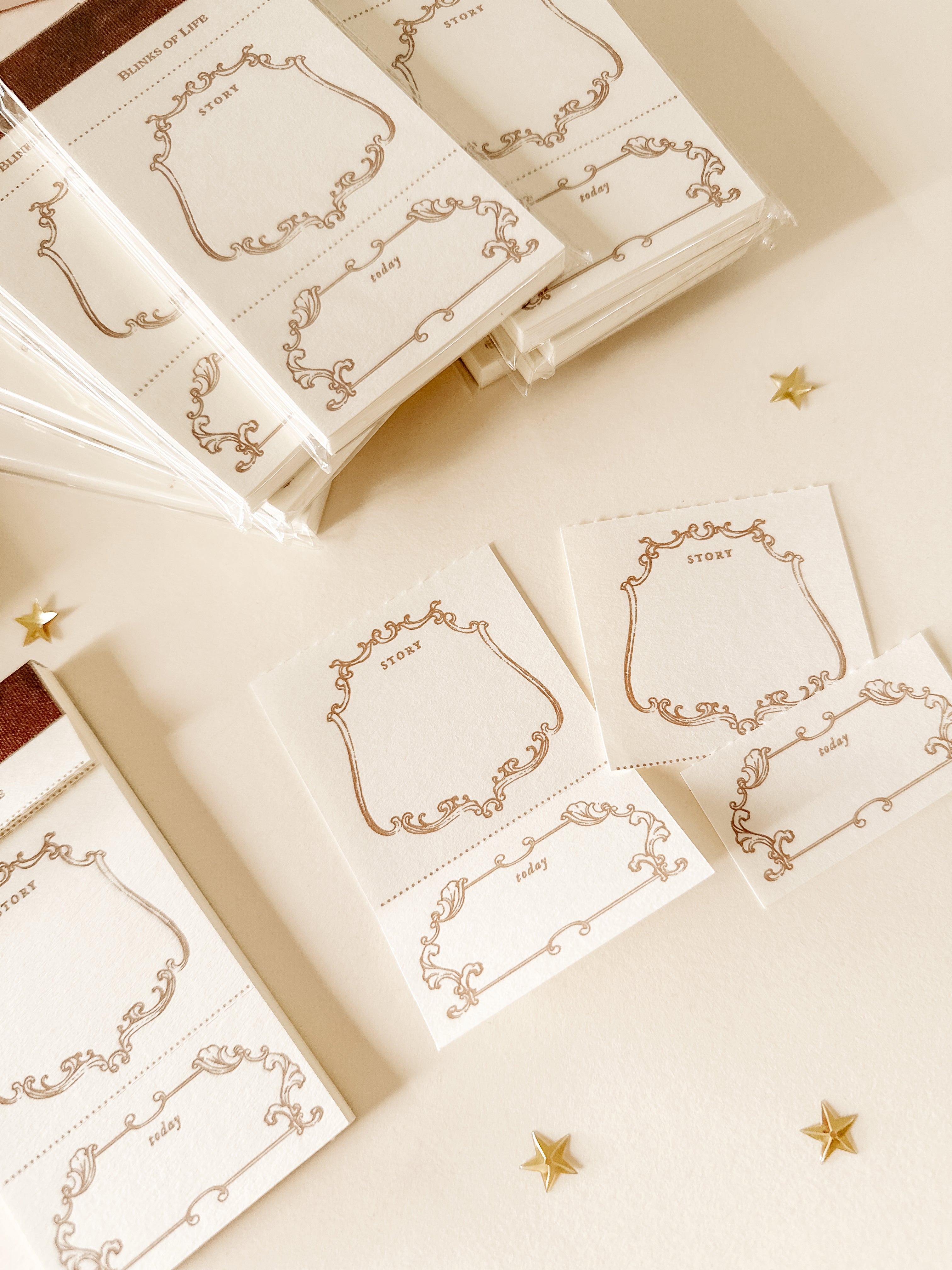 Letterpress Label Book - Classic Ornament Frames